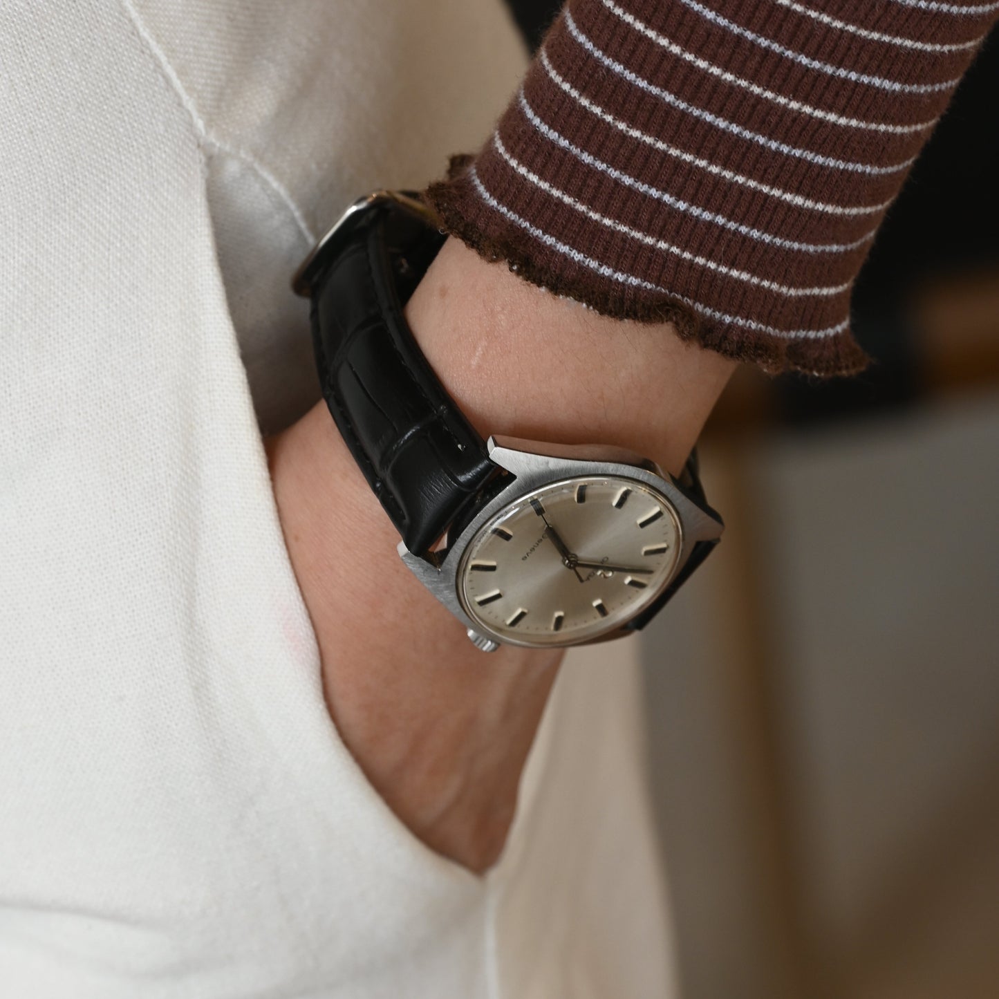 Omega Geneve Silver Ref. 135.041 Watch