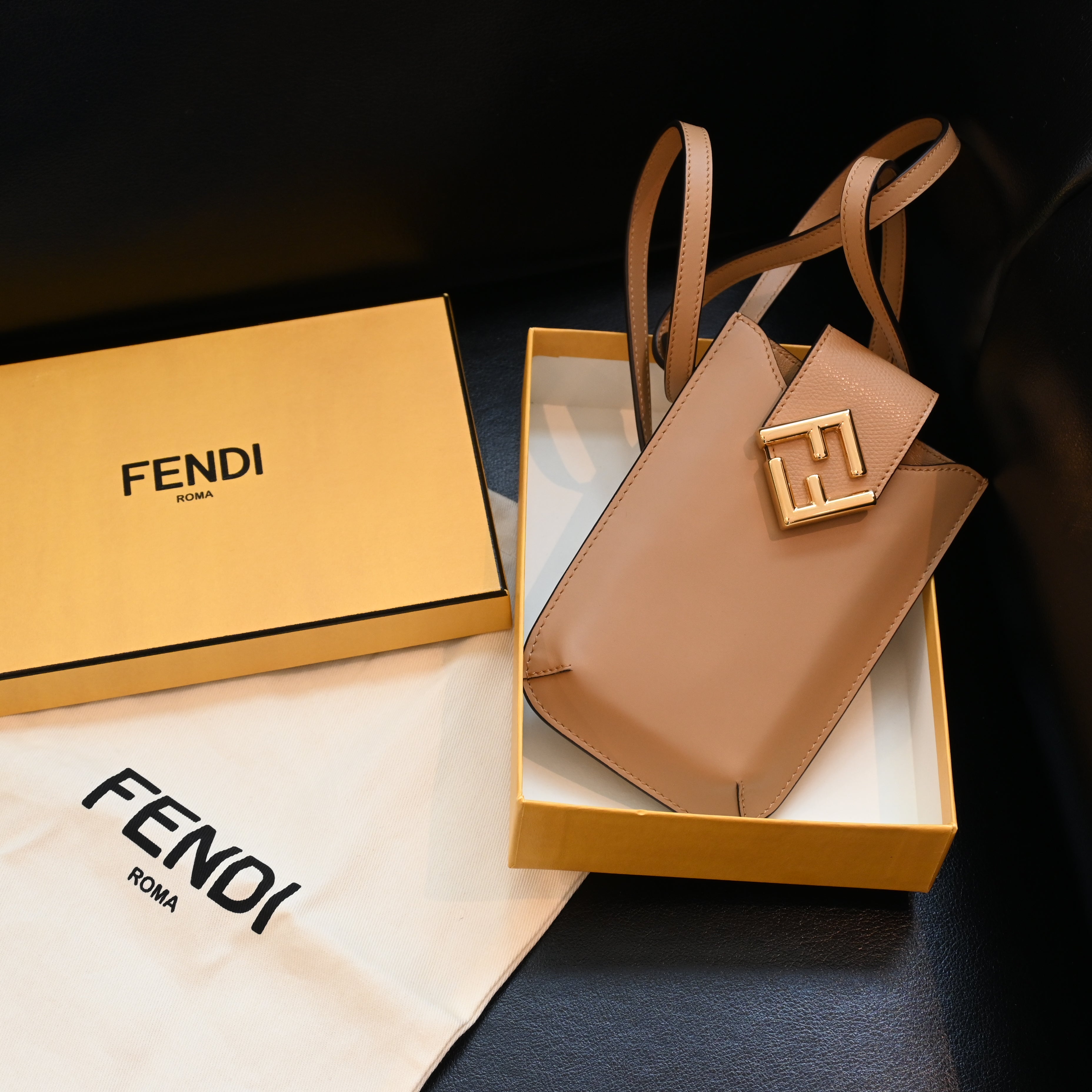 Fendi FF Diamonds Phone Bag