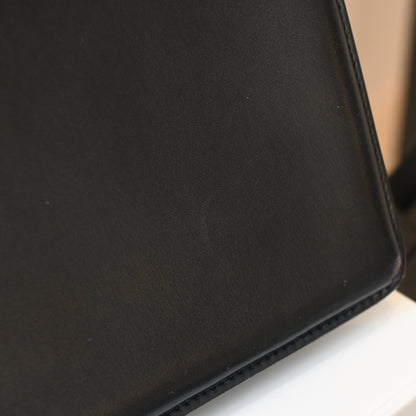 Gucci Turnlock G Navy Leather Bag