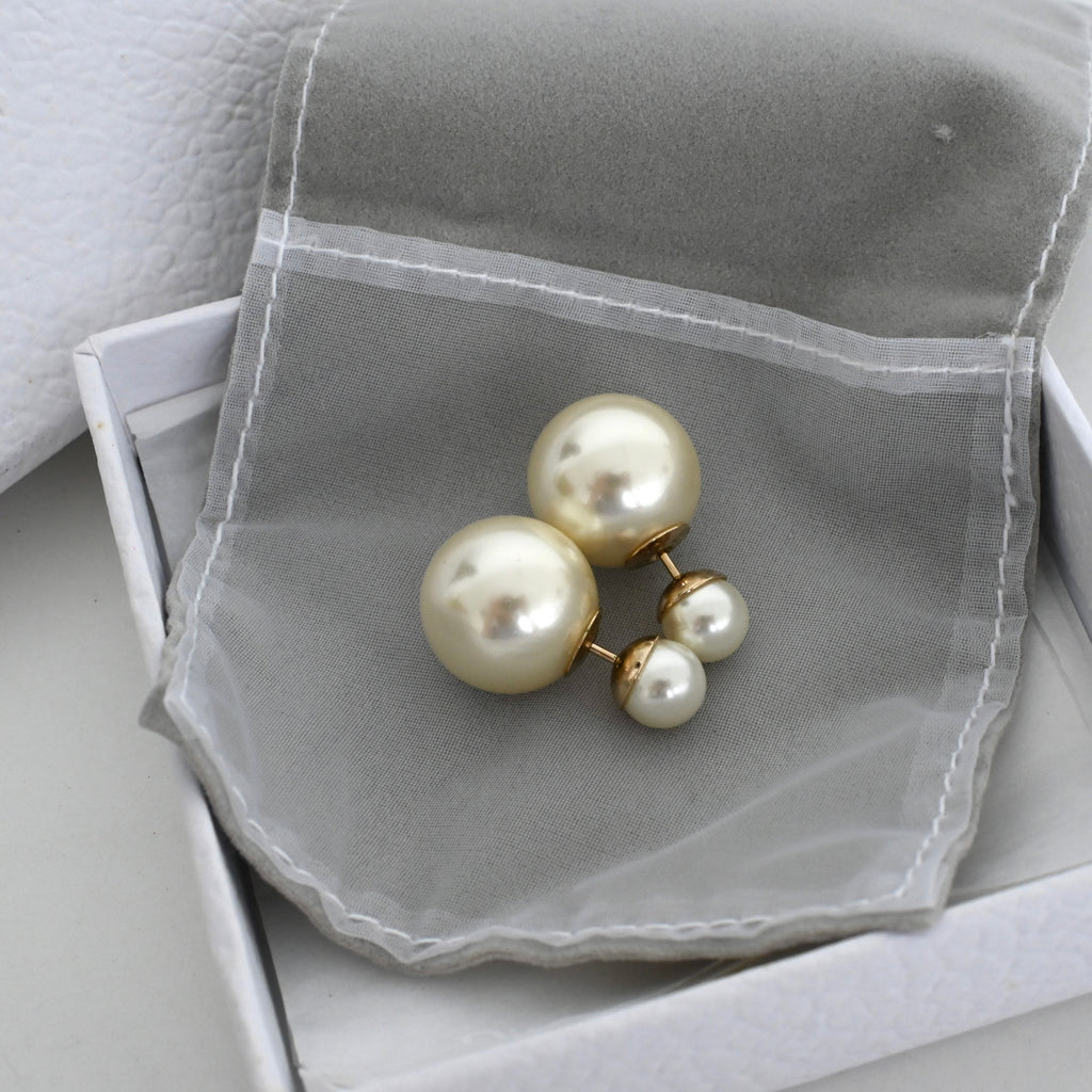 Dior Tribales Earring Pearl - Leluxe Vintage Sdn. Bhd.