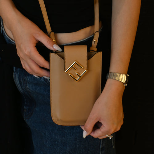 Fendi FF Diamonds Phone Bag - Leluxe Vintage Sdn. Bhd.