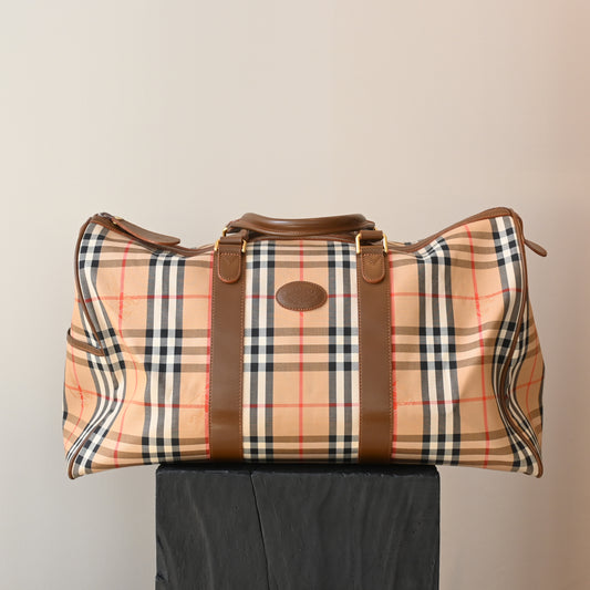 Burberry Nova Check Duffle 50