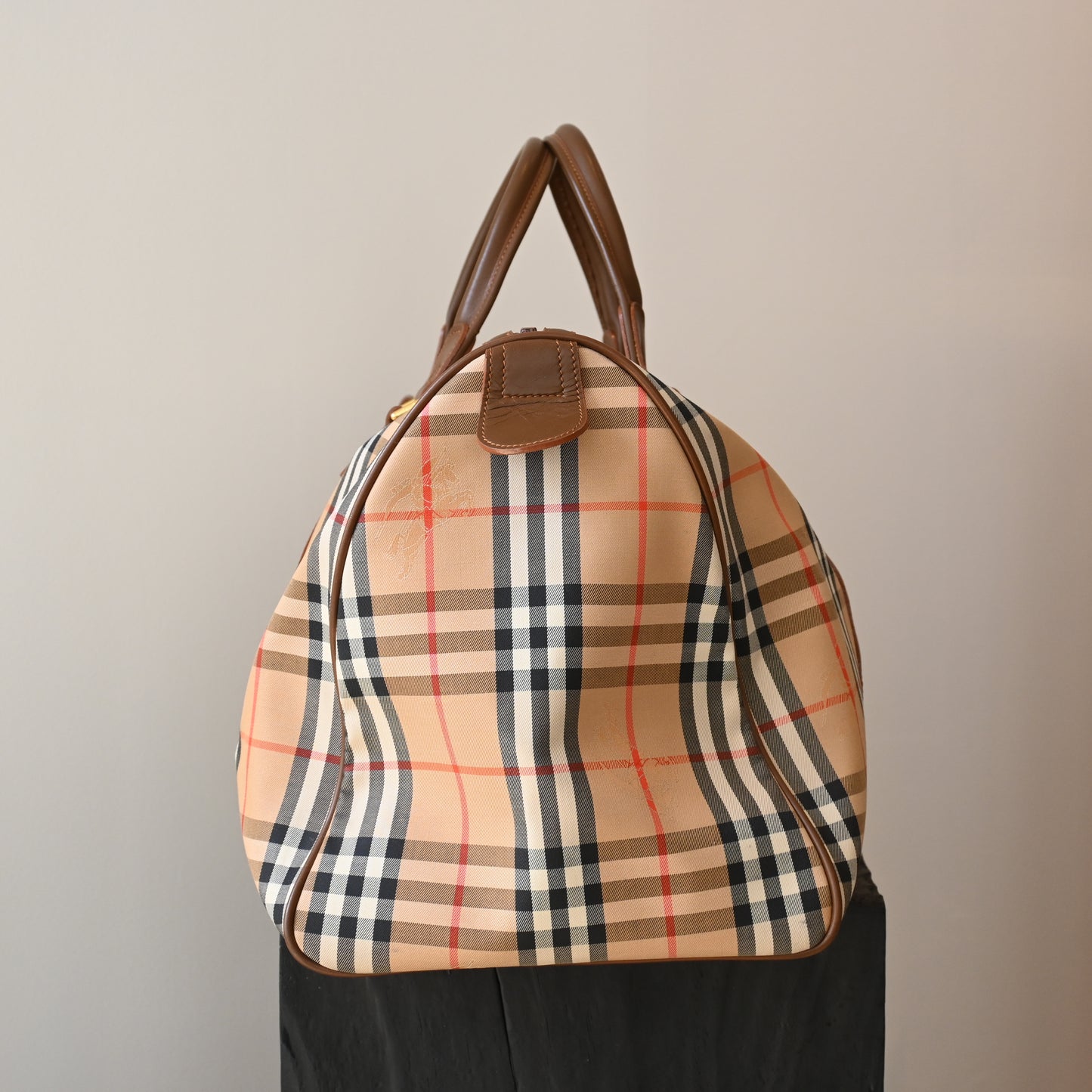 Burberry Nova Check Duffle 50
