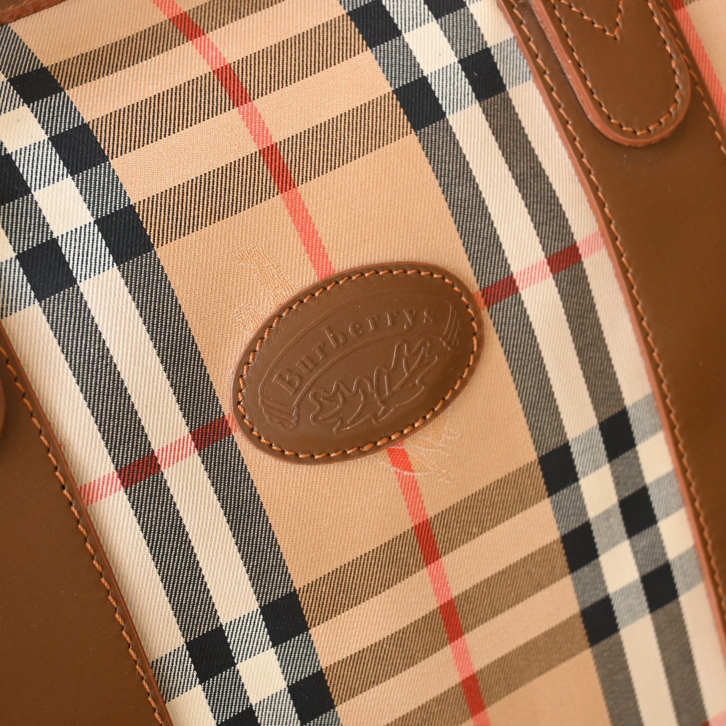 Burberry Nova Check Duffle 50