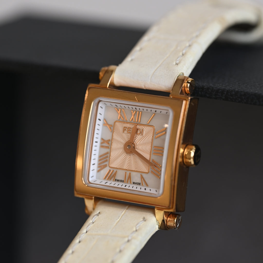 Fendi Quadoro Mini 60500L Watch - Leluxe Vintage Sdn. Bhd.
