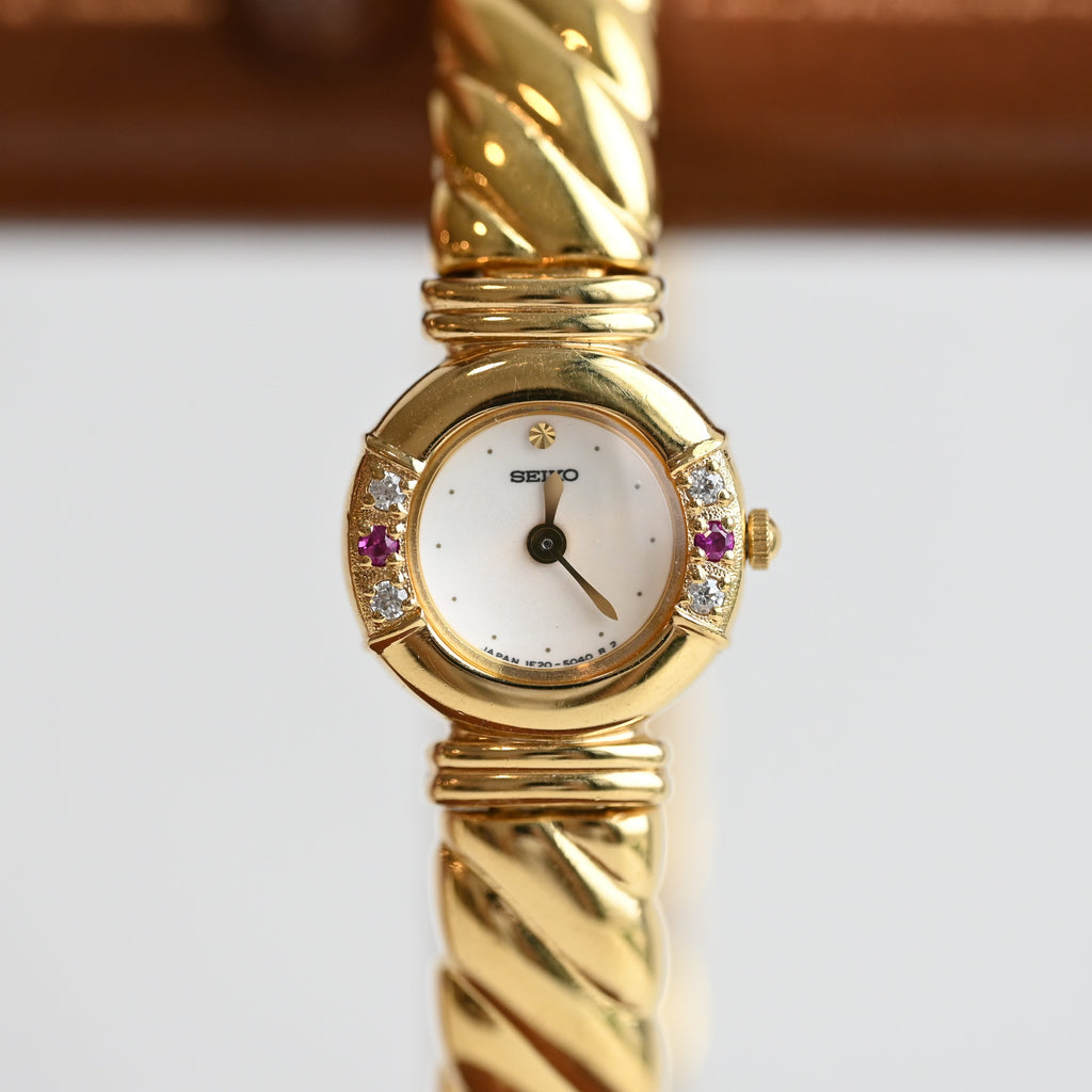 Seiko 1E20-2020 Bangle Watch