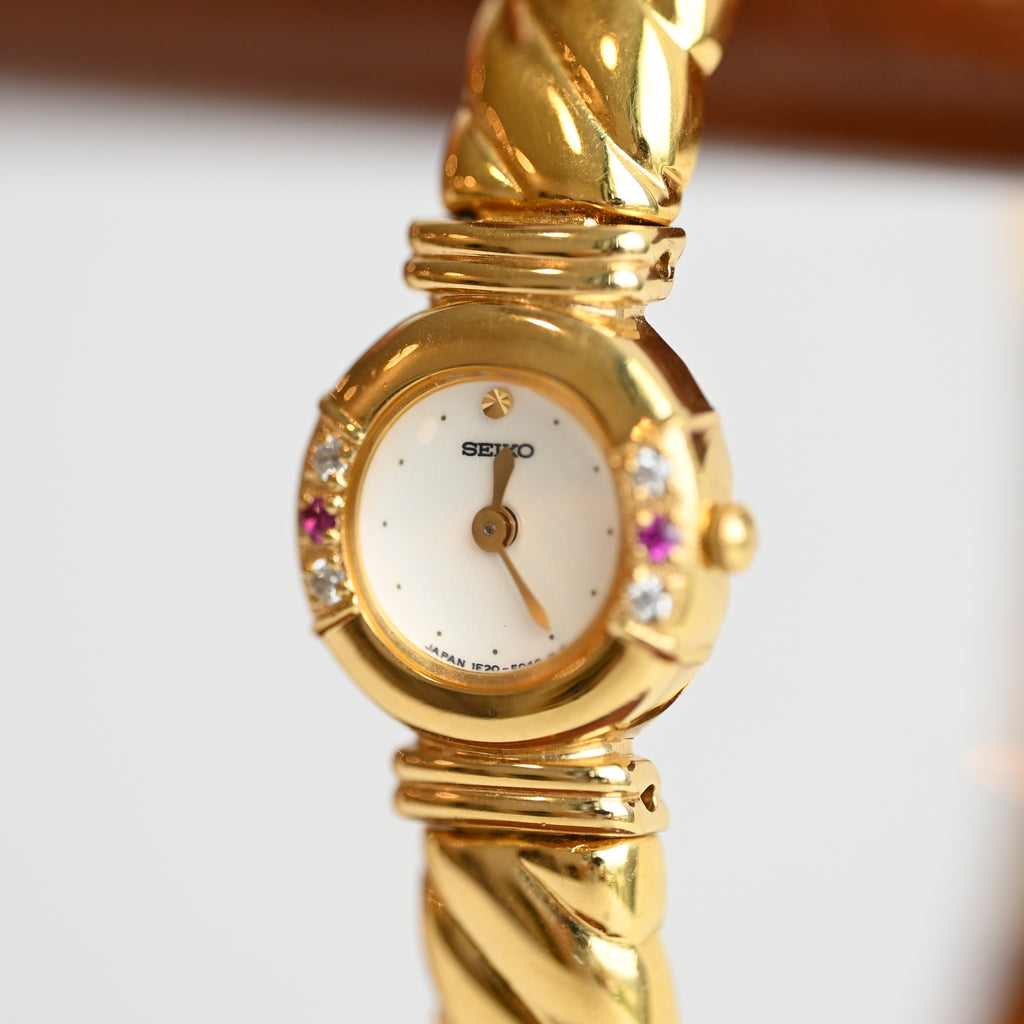 Seiko 1E20-2020 Bangle Watch