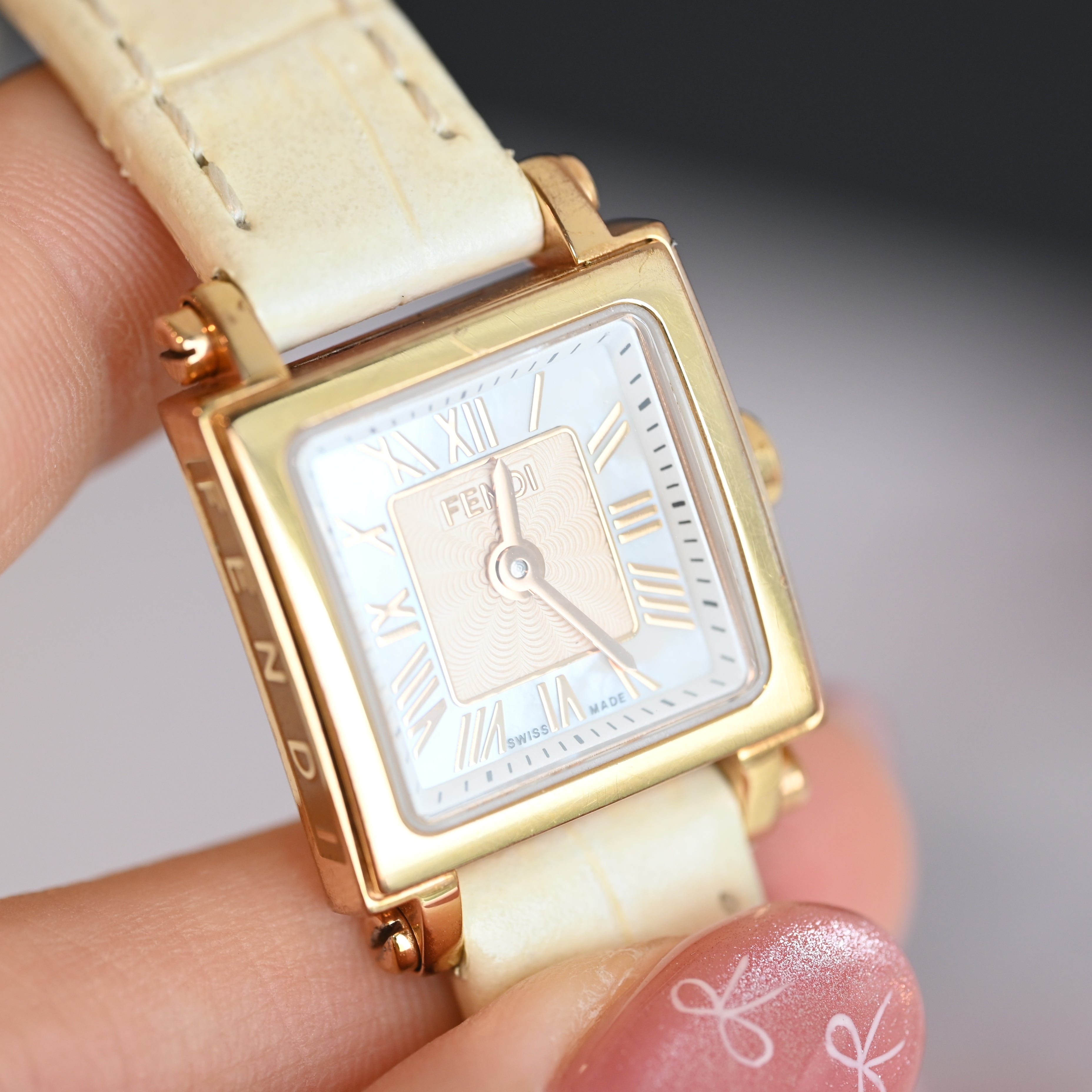 Fendi Quadoro Mini 60500L Watch - Leluxe Vintage Sdn. Bhd.