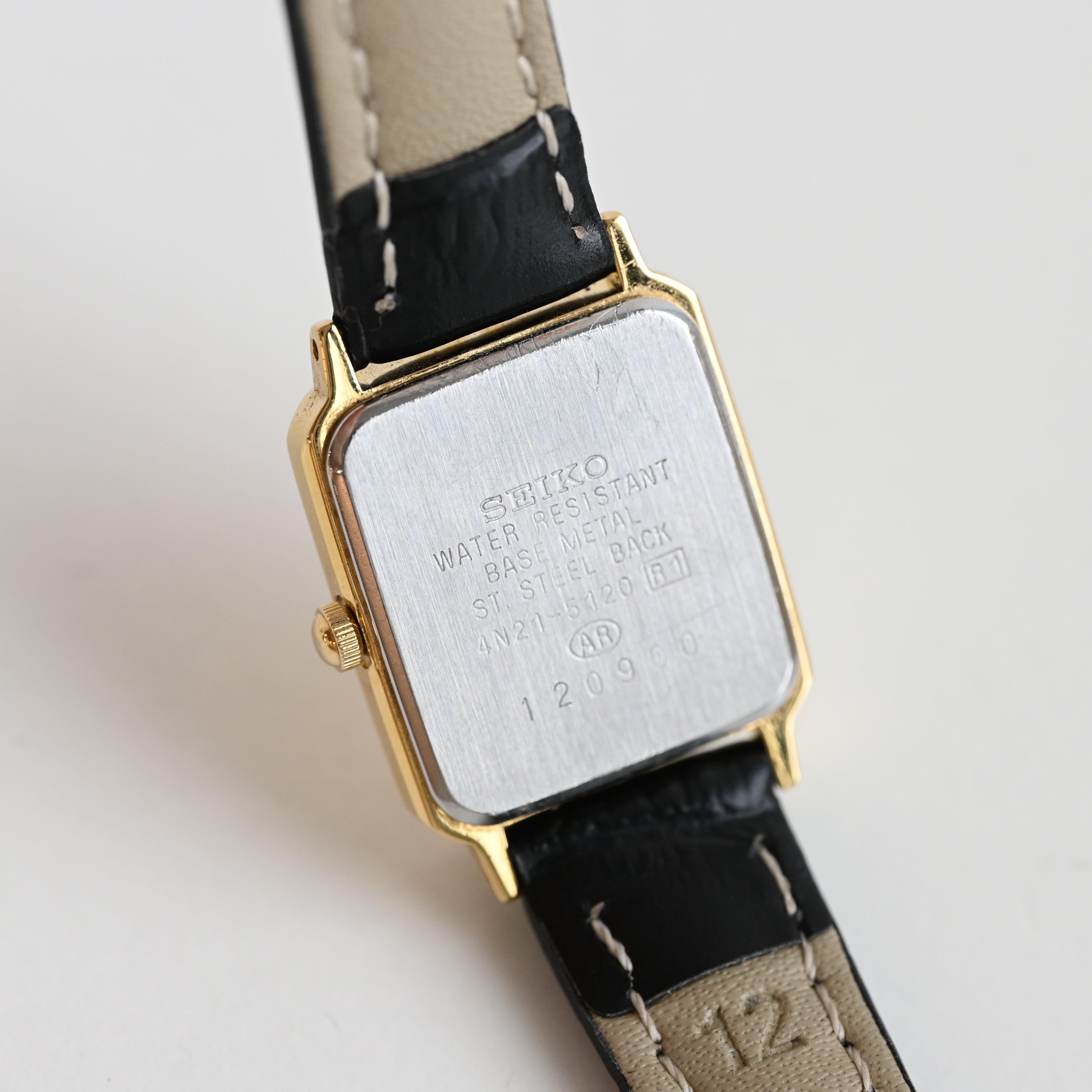 Seiko Quartz Tank Watch 4N21-5120