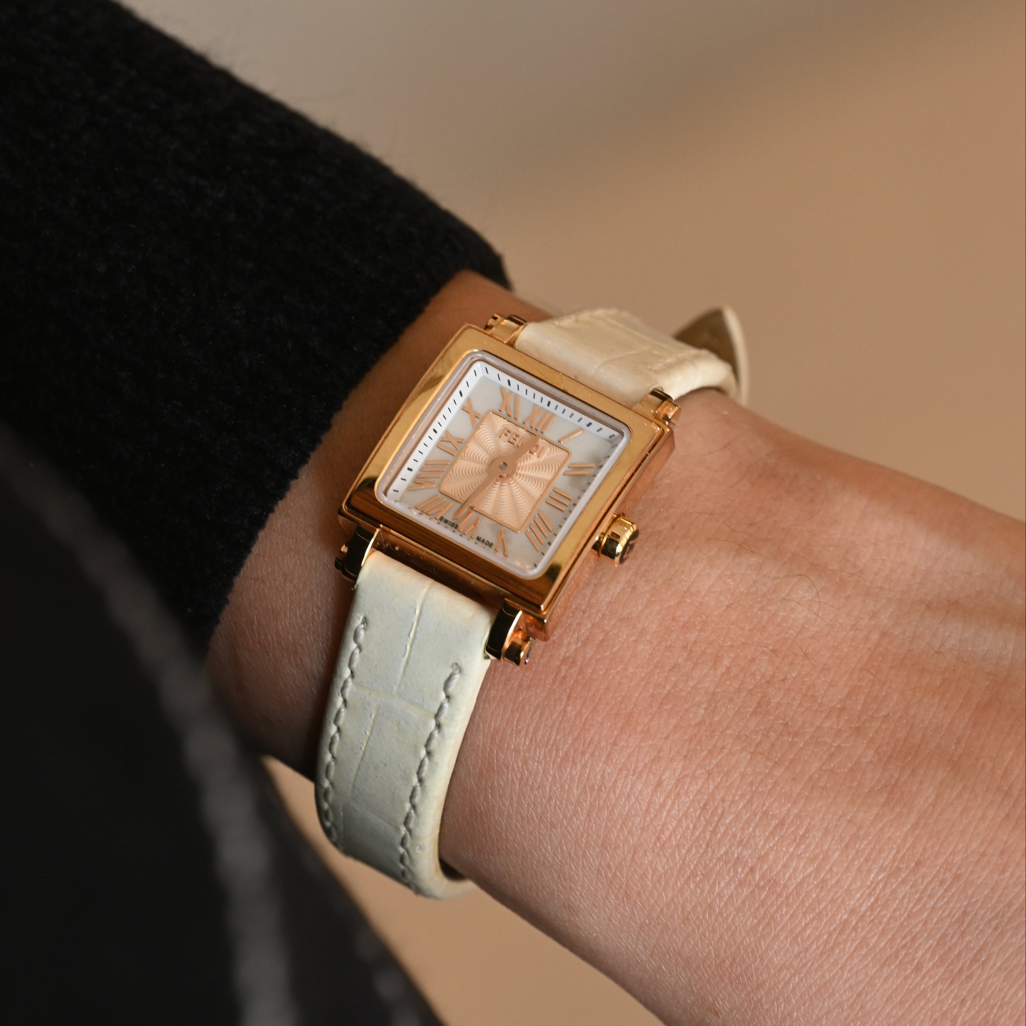 Fendi Quadoro Mini 60500L Watch - Leluxe Vintage Sdn. Bhd.