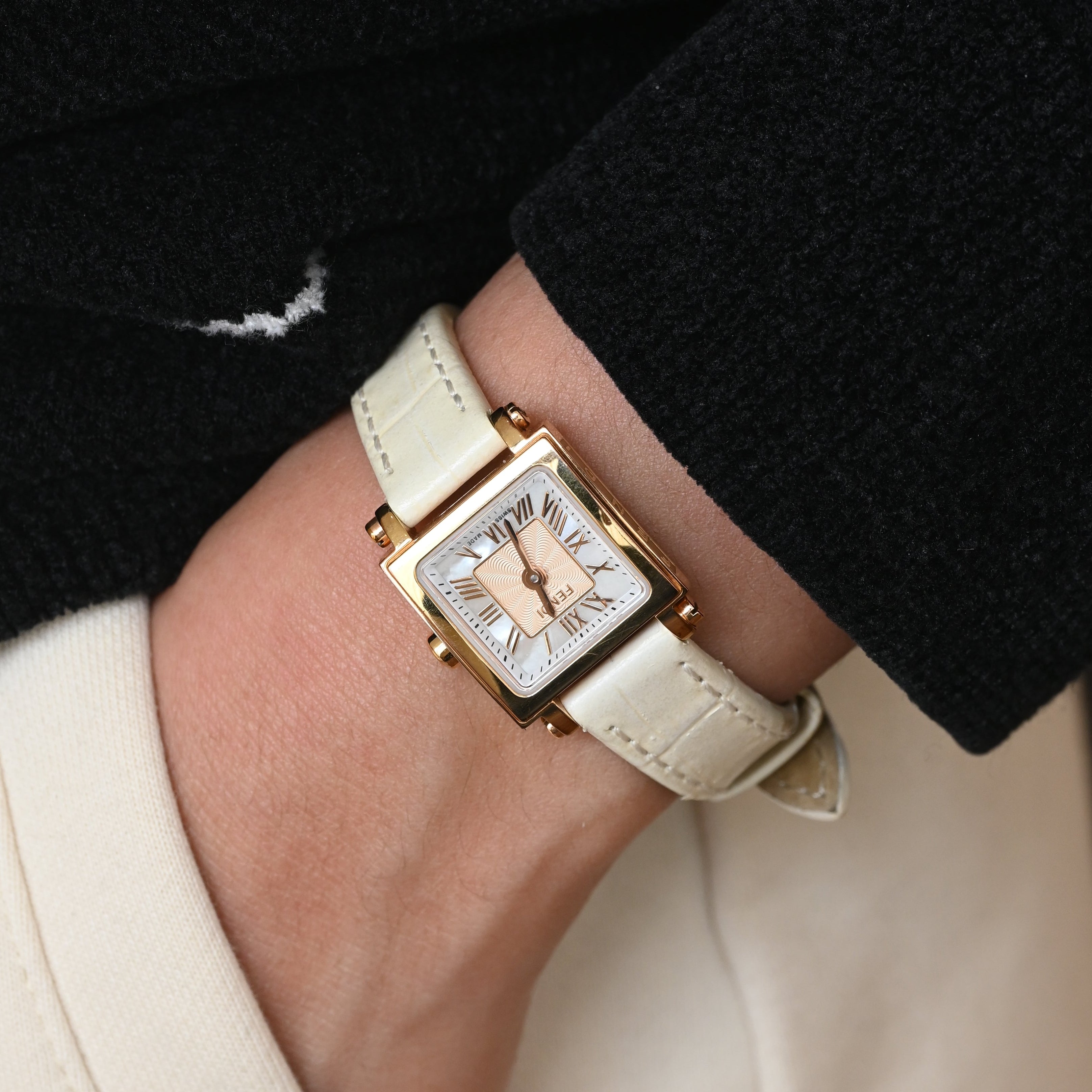 Fendi Quadoro Mini 60500L Watch - Leluxe Vintage Sdn. Bhd.