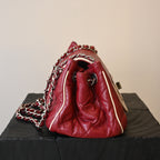 Chanel Matelasse Lambskin Chain Tote Bag 2.55 Bordeaux SHW