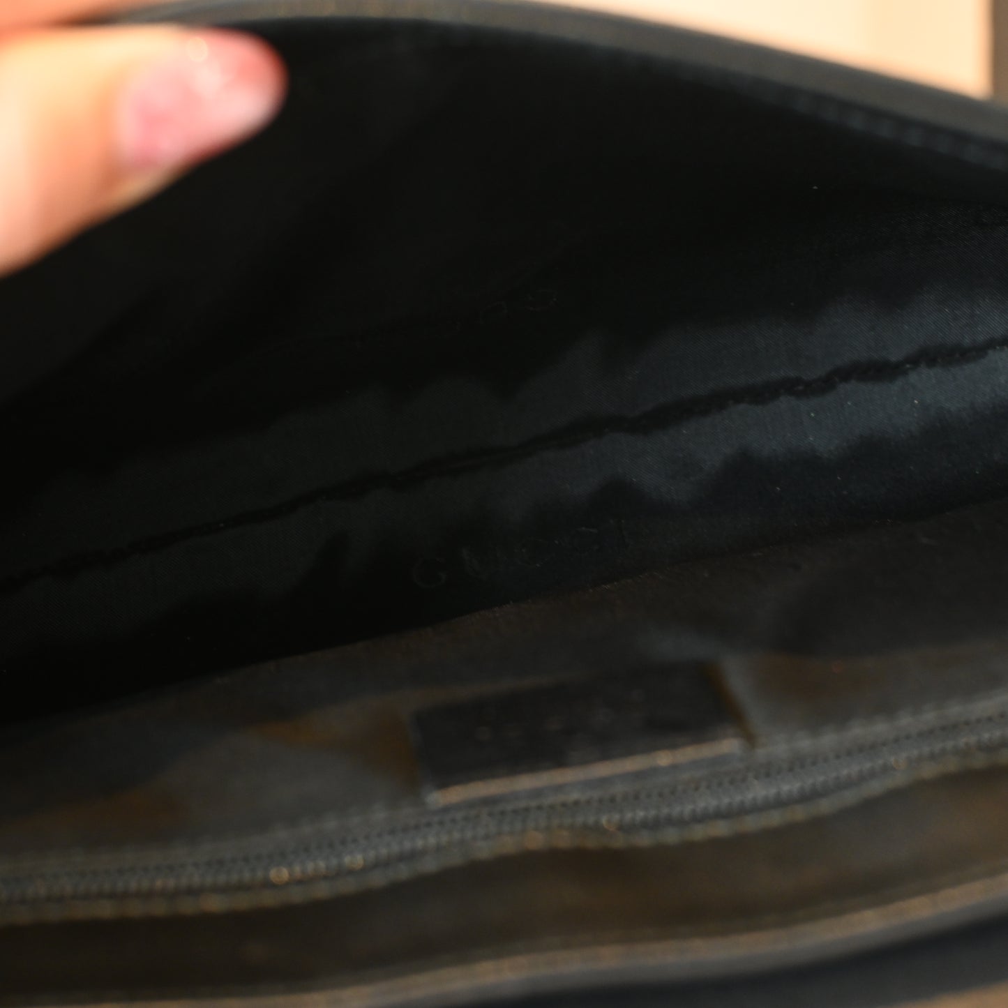 Gucci Leather Chain Shoulder Bag