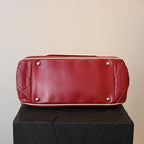 Chanel Matelasse Lambskin Chain Tote Bag 2.55 Bordeaux SHW
