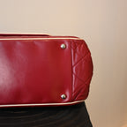 Chanel Matelasse Lambskin Chain Tote Bag 2.55 Bordeaux SHW