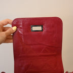 Chanel Matelasse Lambskin Chain Tote Bag 2.55 Bordeaux SHW