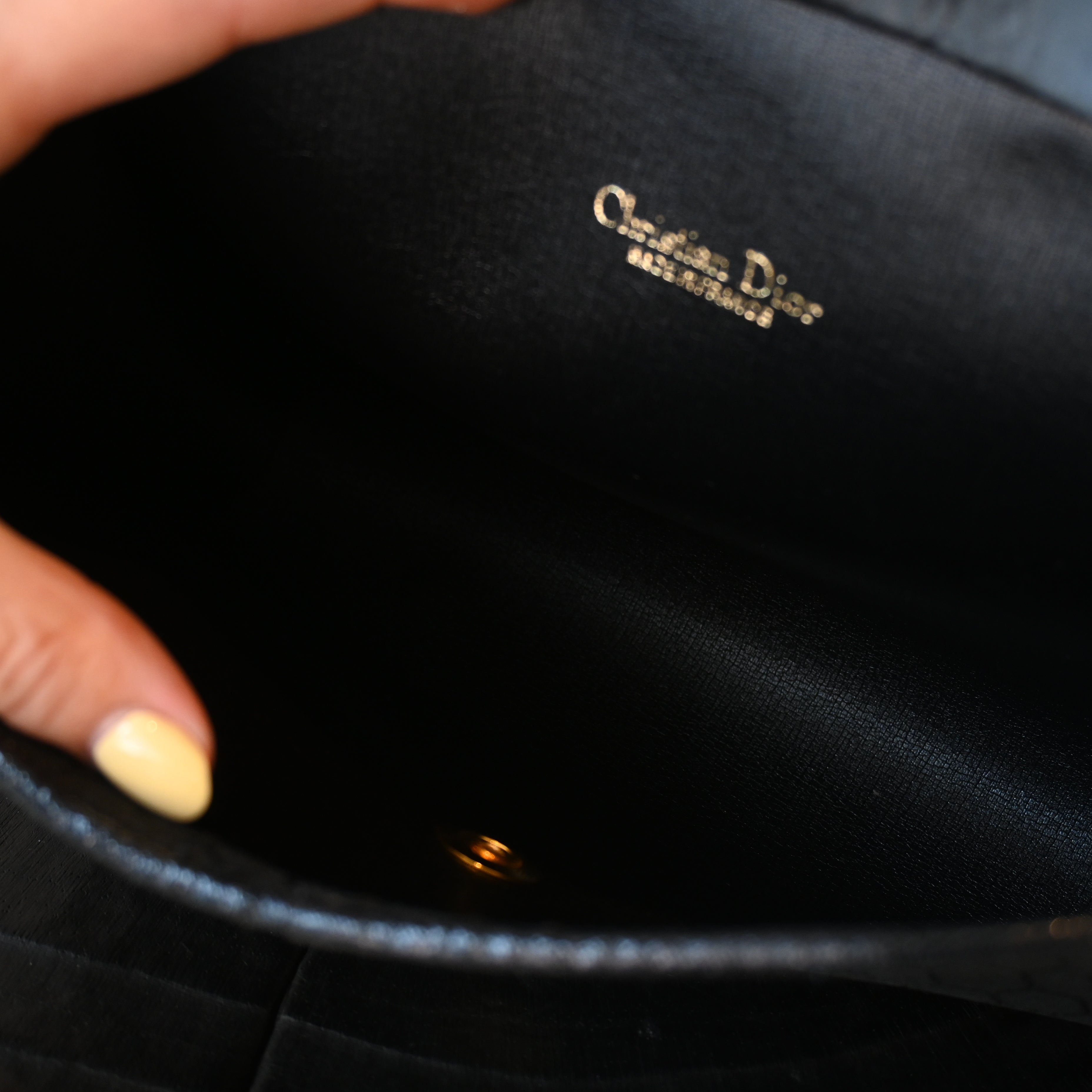 Christian Dior Honeycomb Chain Bag