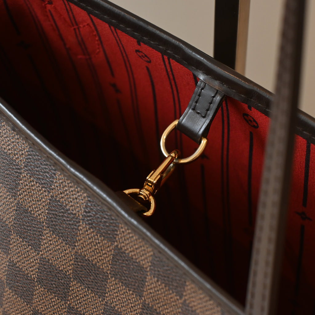 Louis Vuitton Neverfull MM Tote in Damier - Leluxe Vintage Sdn. Bhd.