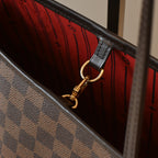 Louis Vuitton Neverfull MM Tote in Damier - Leluxe Vintage Sdn. Bhd.