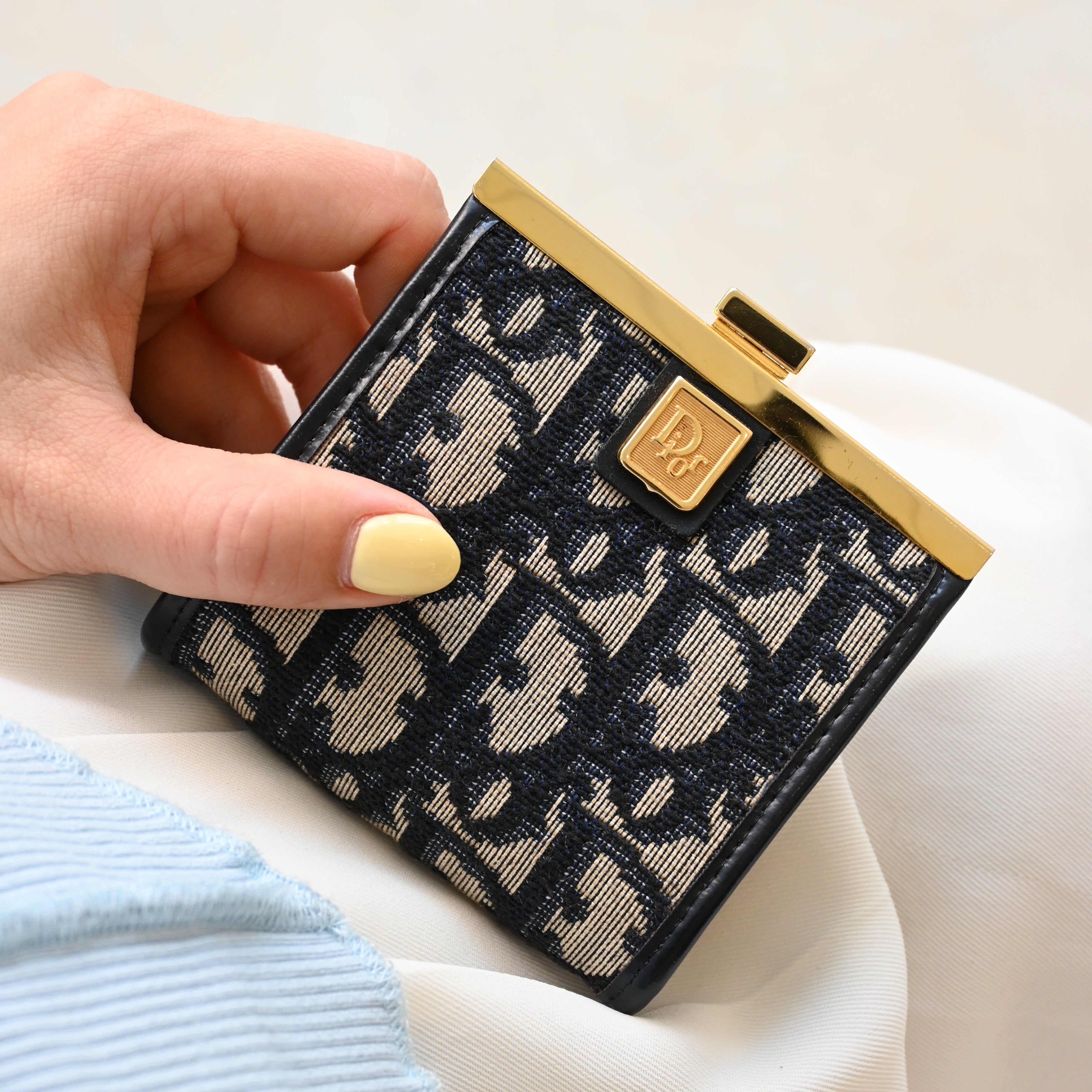 Dior Trotter Monogram Coin Purse