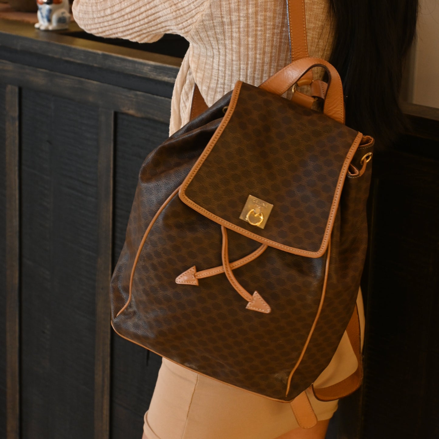 Celine Monogram Backpack