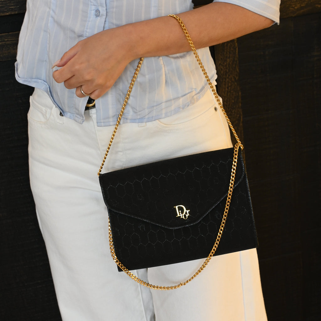 Christian Dior Honeycomb Chain Bag