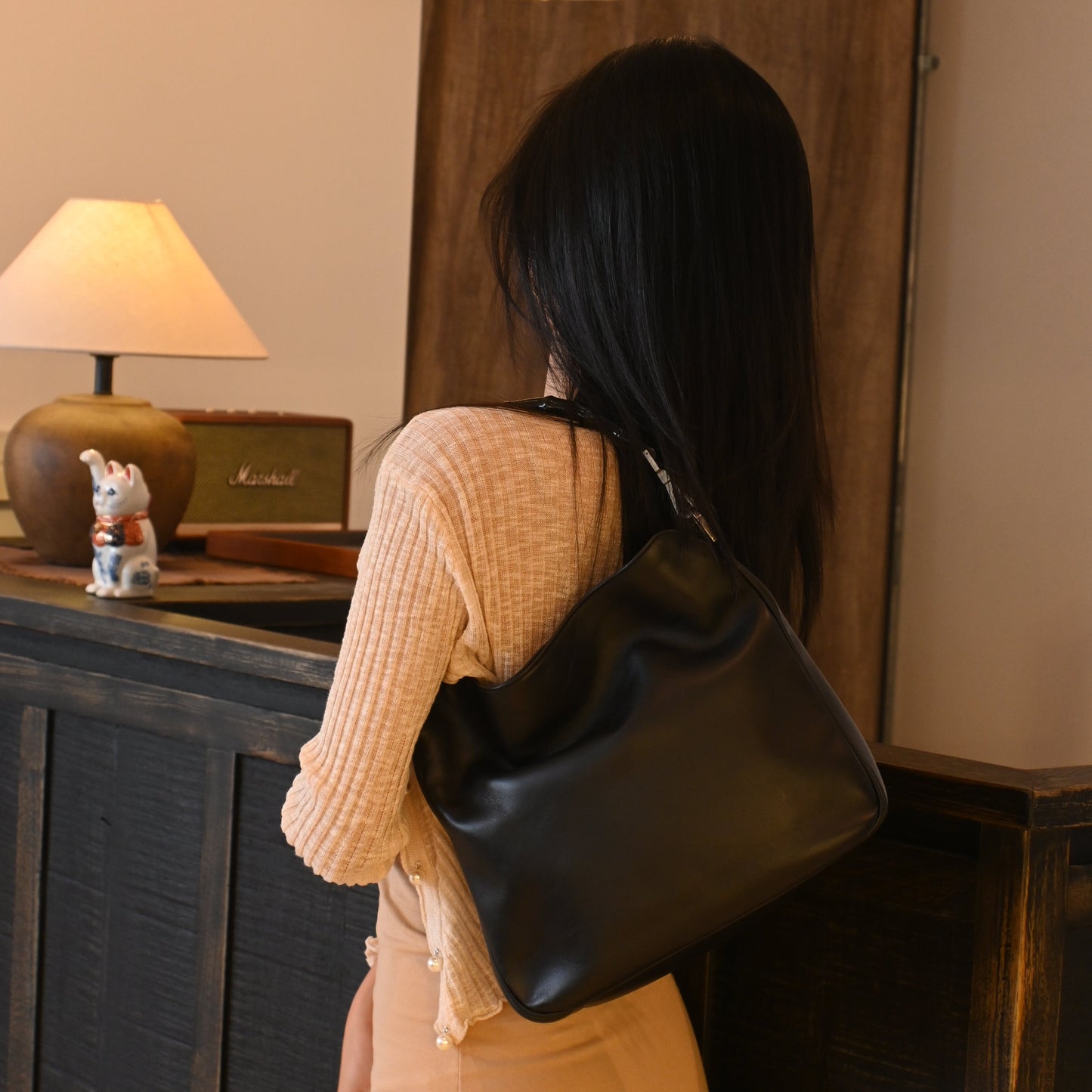 Gucci Bamboo Leather Tote