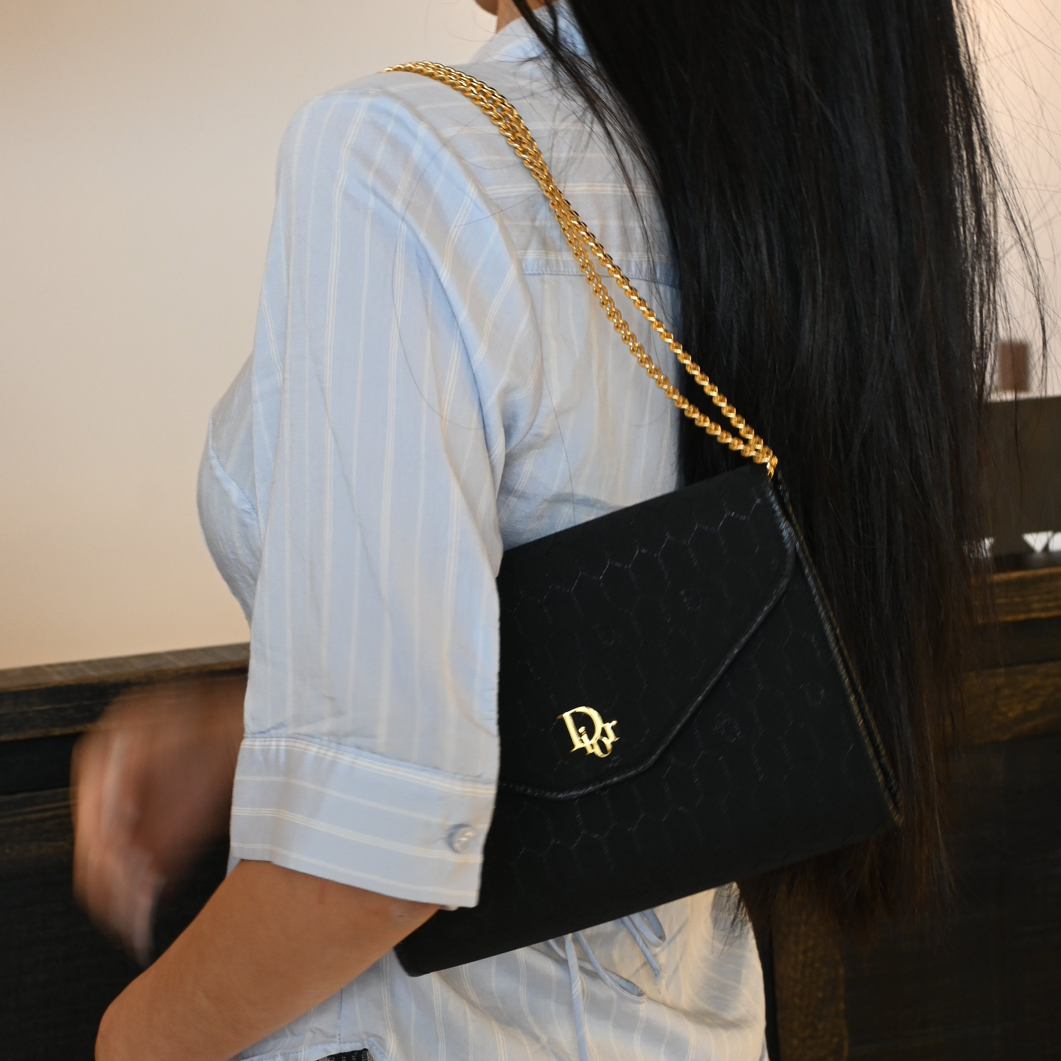 Christian Dior Honeycomb Chain Bag