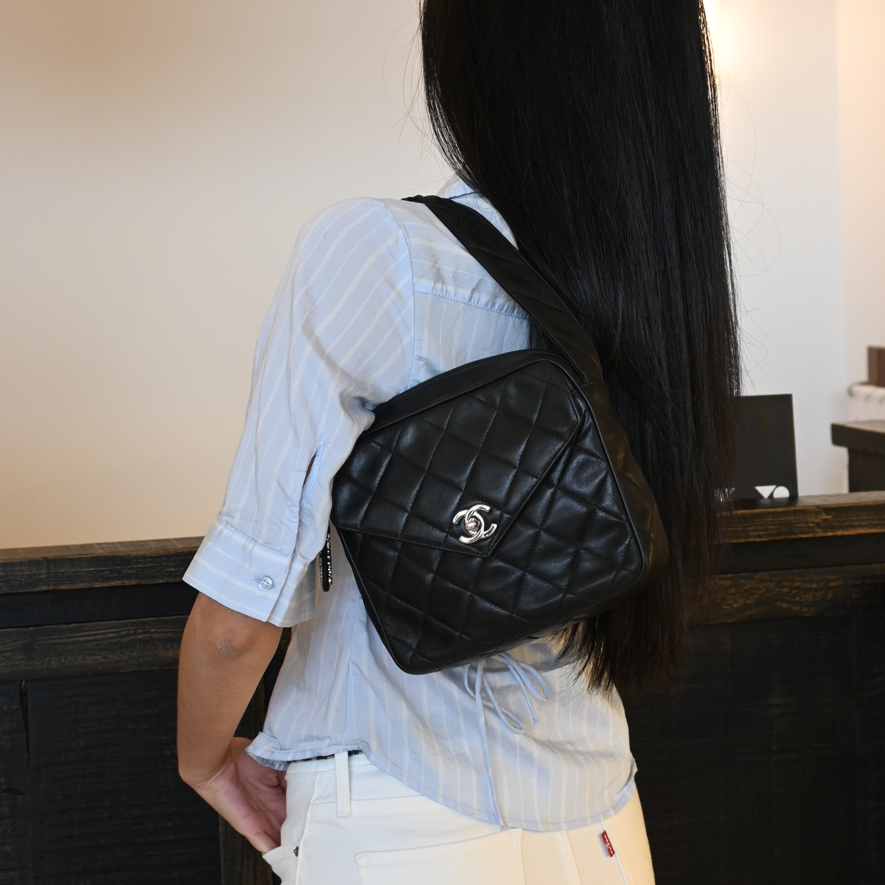 Chanel Matelasse Lambskin SHW Shoulder Bag
