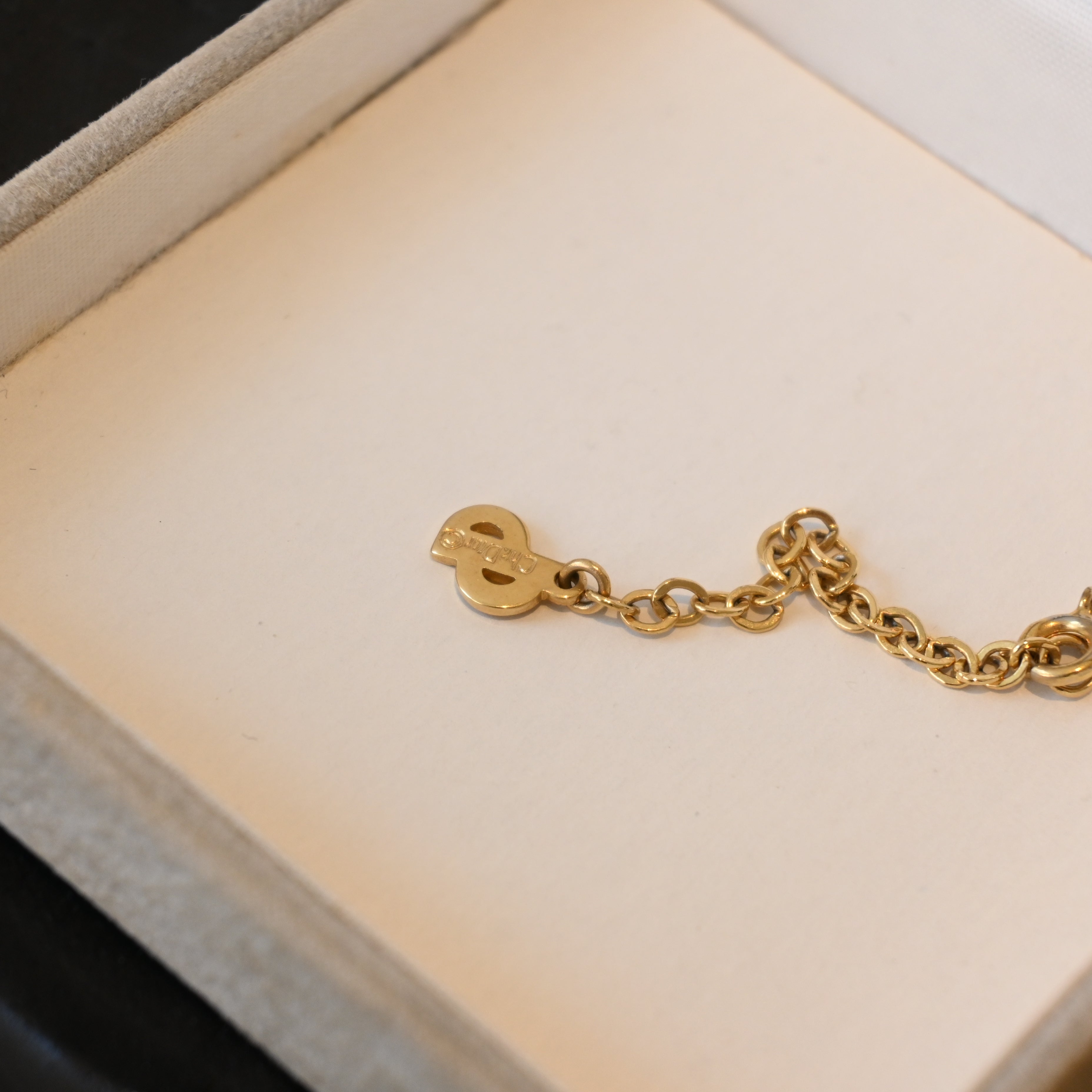 Christian Dior Oval Necklace & Earclips Set