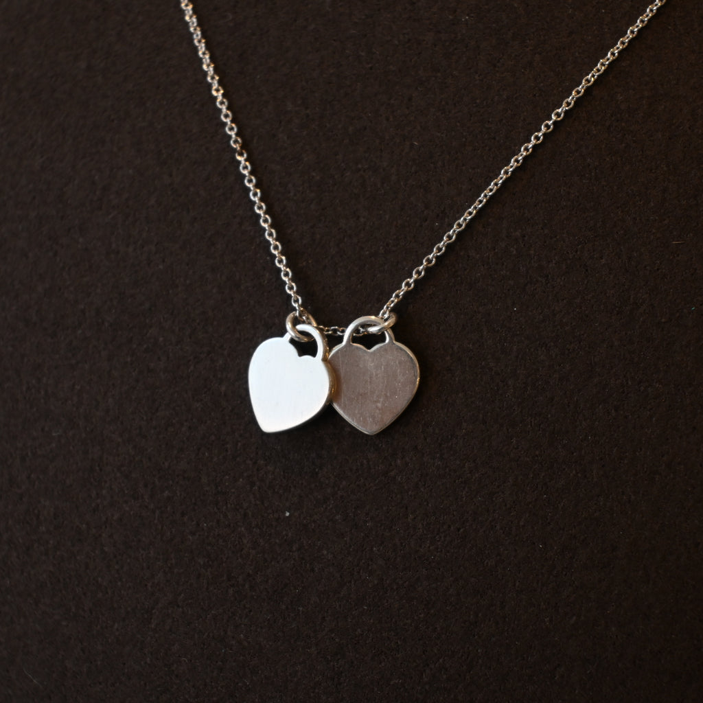 Tiffany & Co. Return to Tiffany Pink Heart Pendant Necklace