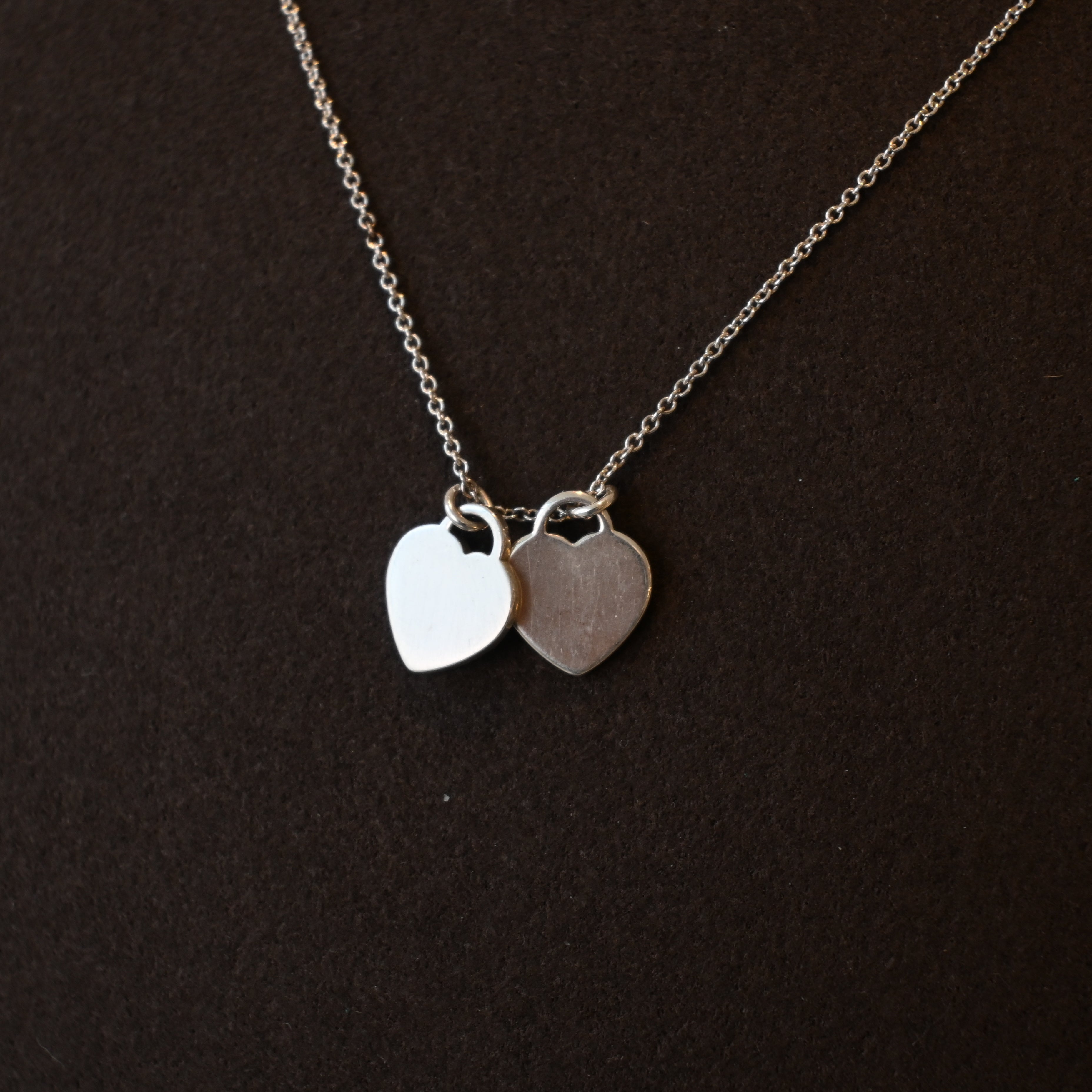 Tiffany & Co. Return to Tiffany Pink Heart Pendant Necklace