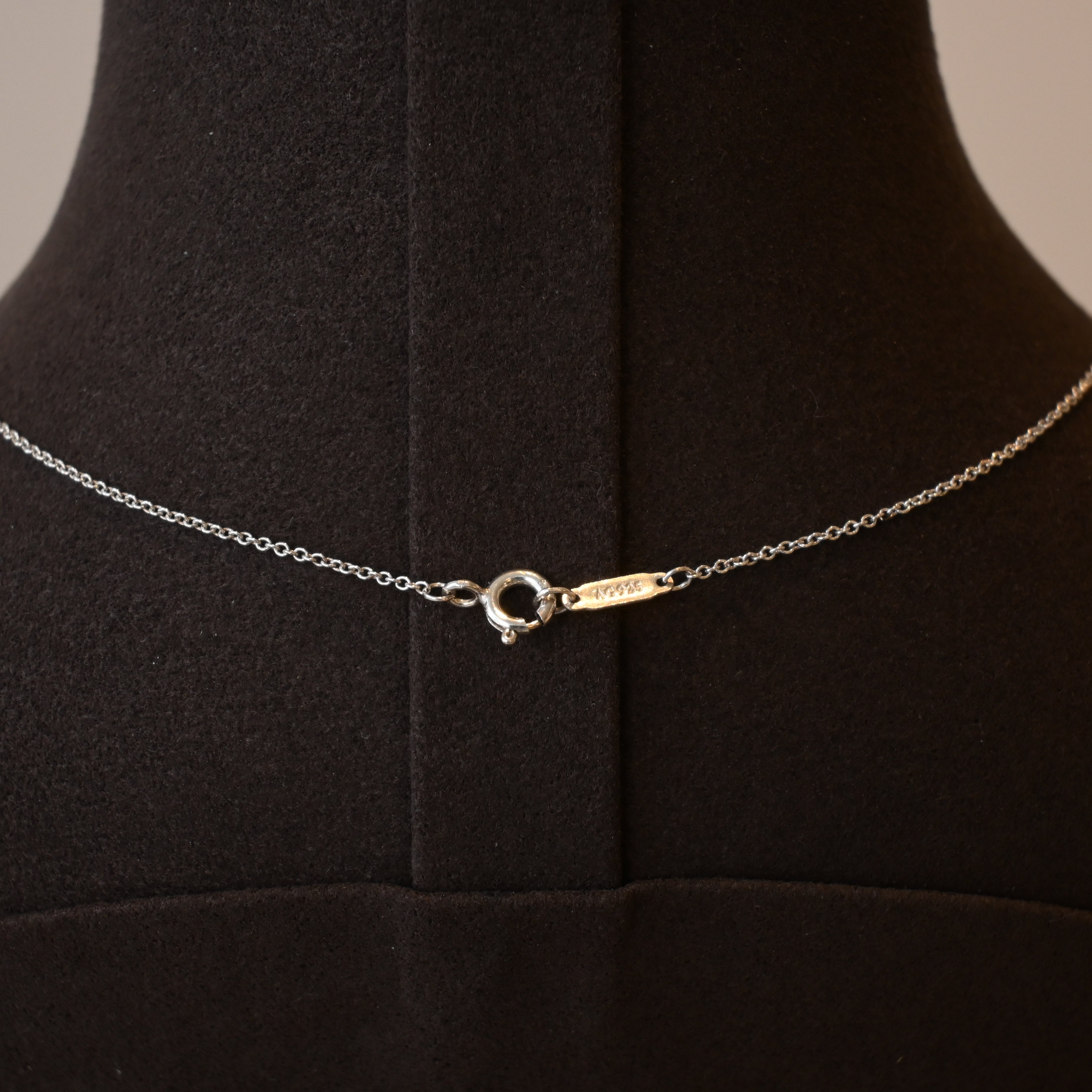 Tiffany & Co. Return to Tiffany Pink Heart Pendant Necklace
