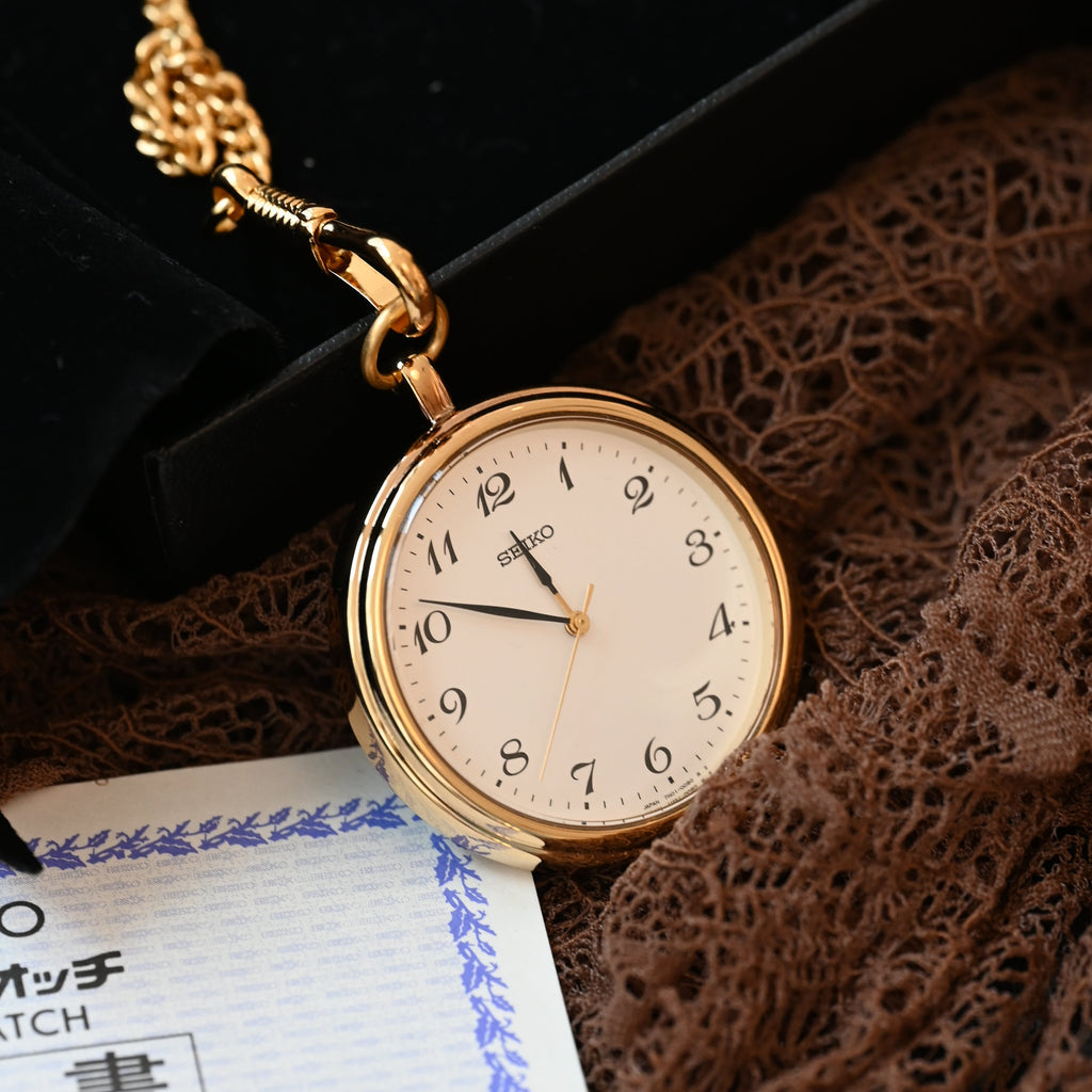 Seiko 7N01-0040 Pocket Watch
