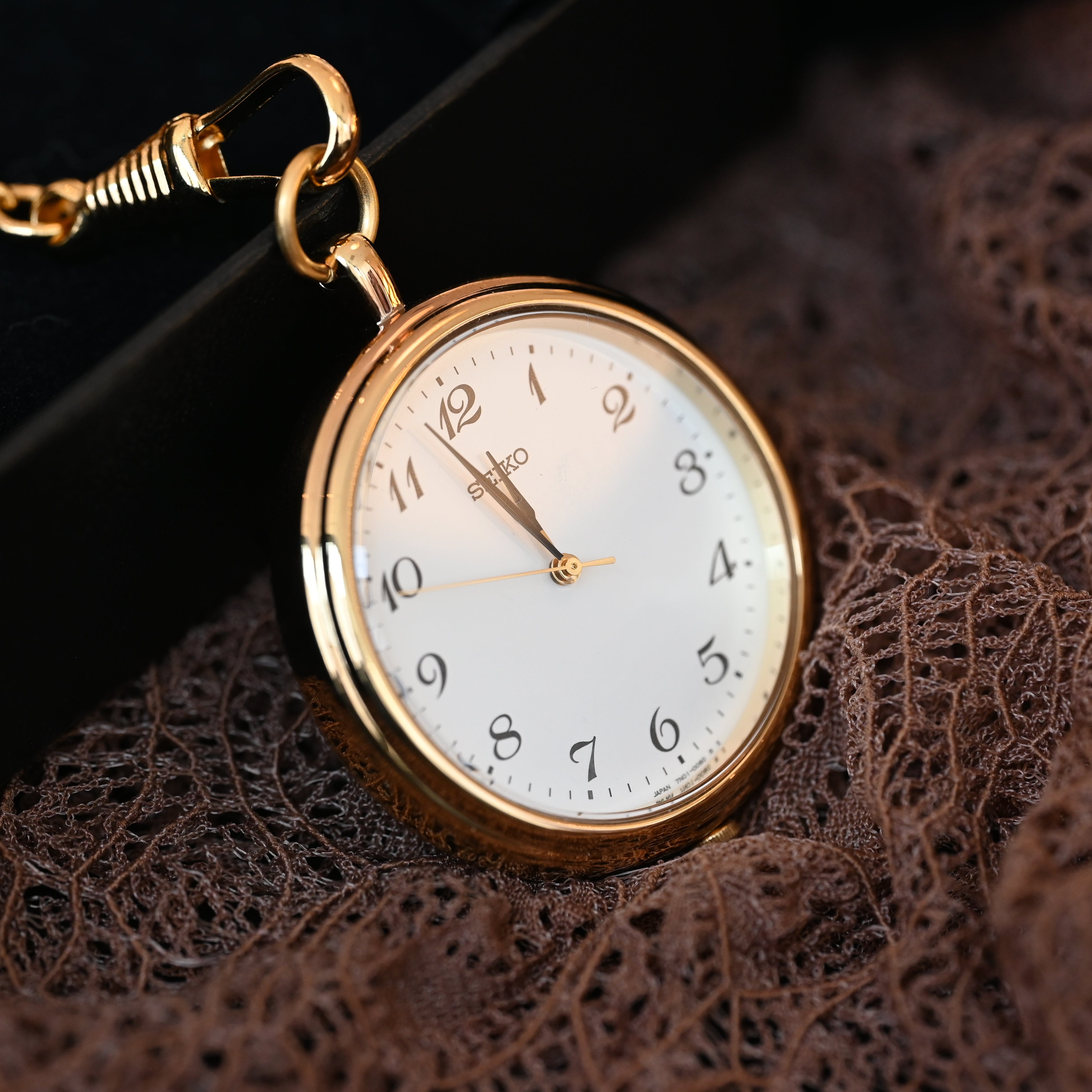 Seiko 7N01-0040 Pocket Watch