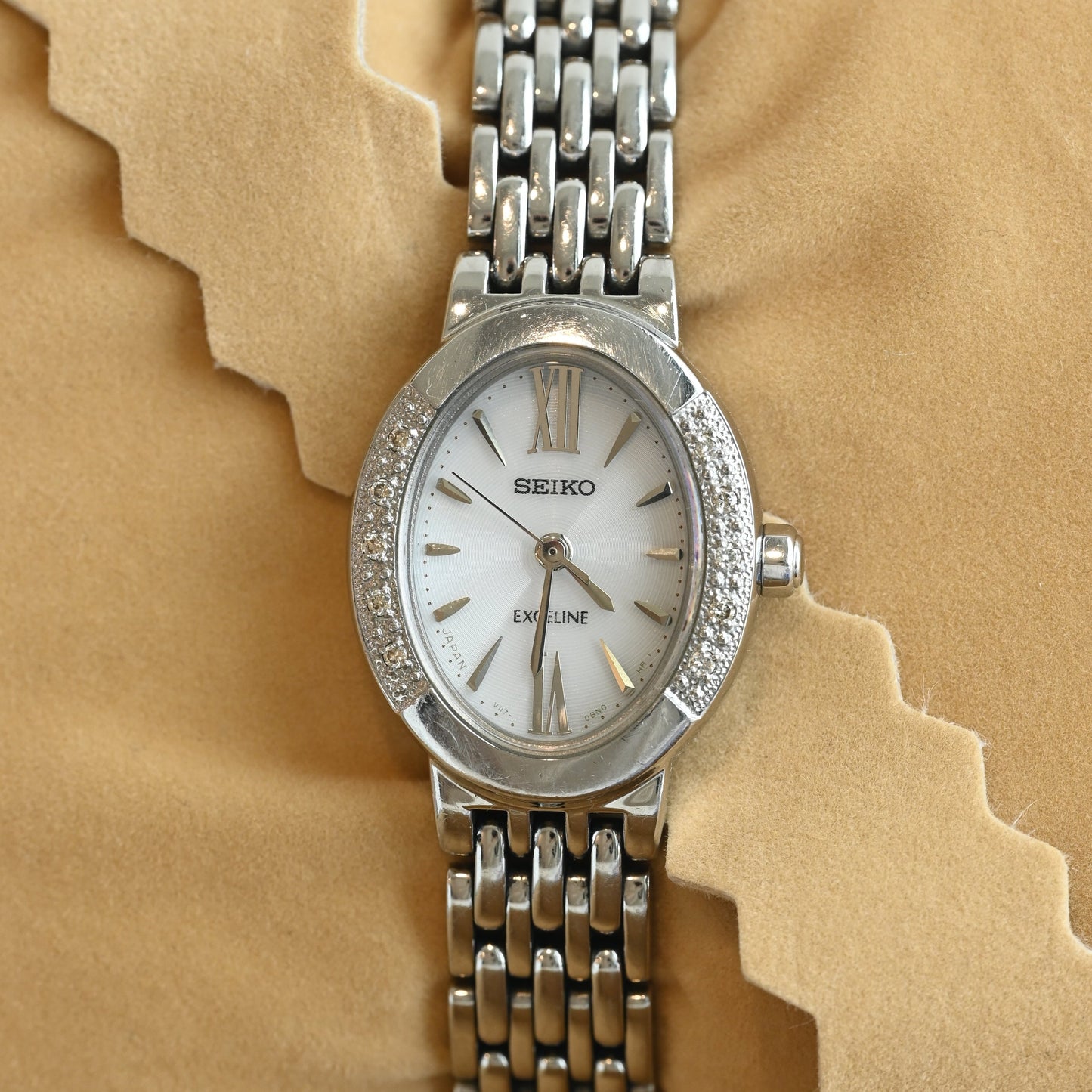 Seiko Exceline 7N0021 SS SS Solar