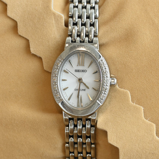 Seiko Exceline 7N0021 SS SS Solar