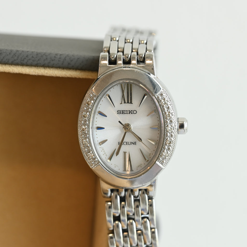 Seiko Exceline 7N0021 SS SS Solar - Leluxe Vintage Sdn. Bhd.