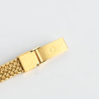 Omega De Ville Oval Watch with Woven Bracelet Cal.978.002