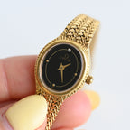 Omega De Ville Oval Watch with Woven Bracelet Cal.978.002