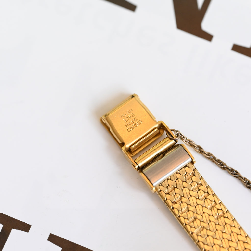 Seiko Exceline Quartz Gold Mesh 7321-5910