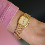 Seiko Exceline Quartz Gold Mesh 7321-5910