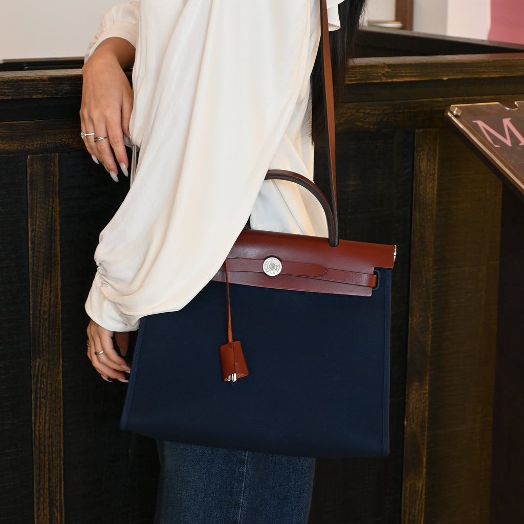 Hermes Zip 31 Toile Bag from 2015