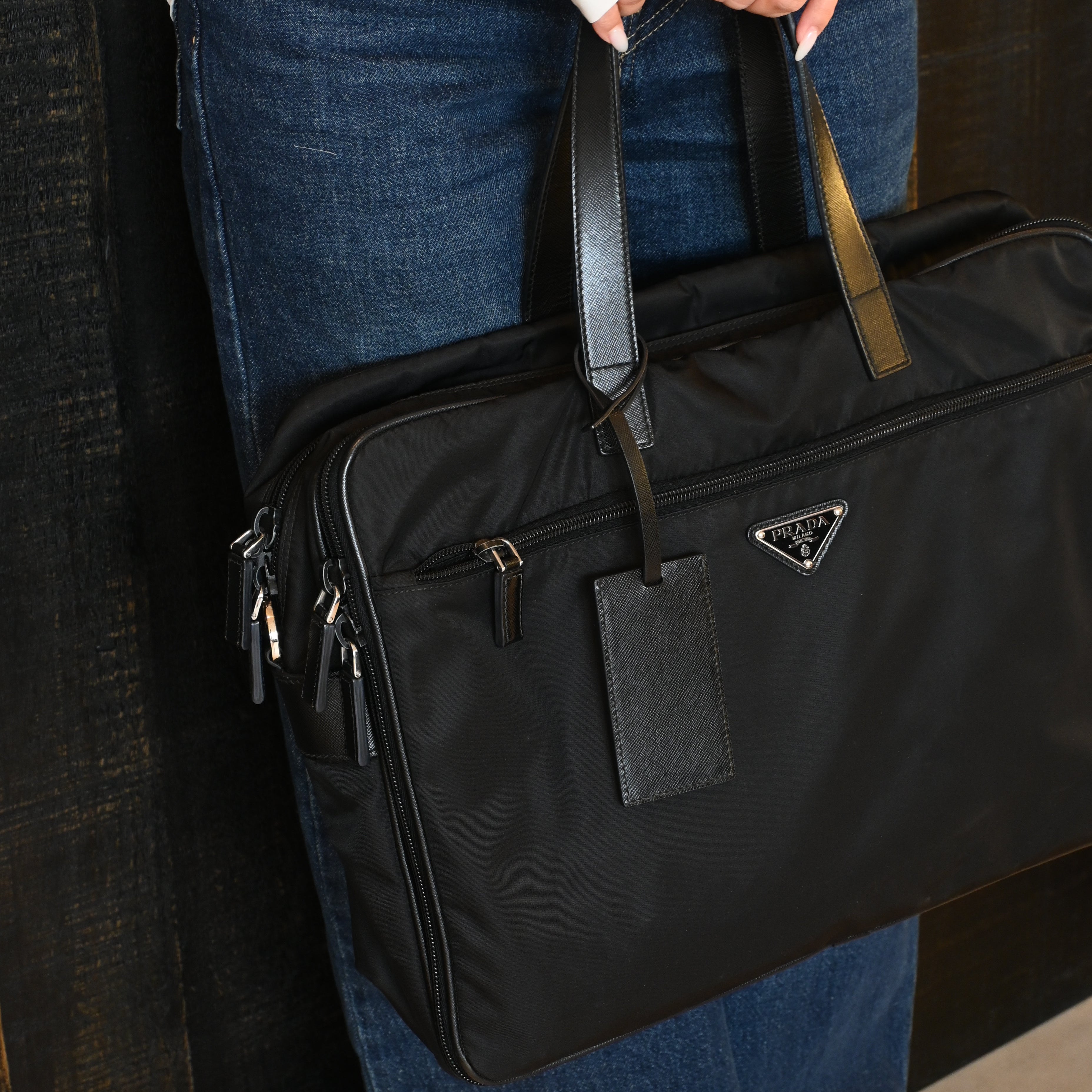 Prada Nylon Document Bag