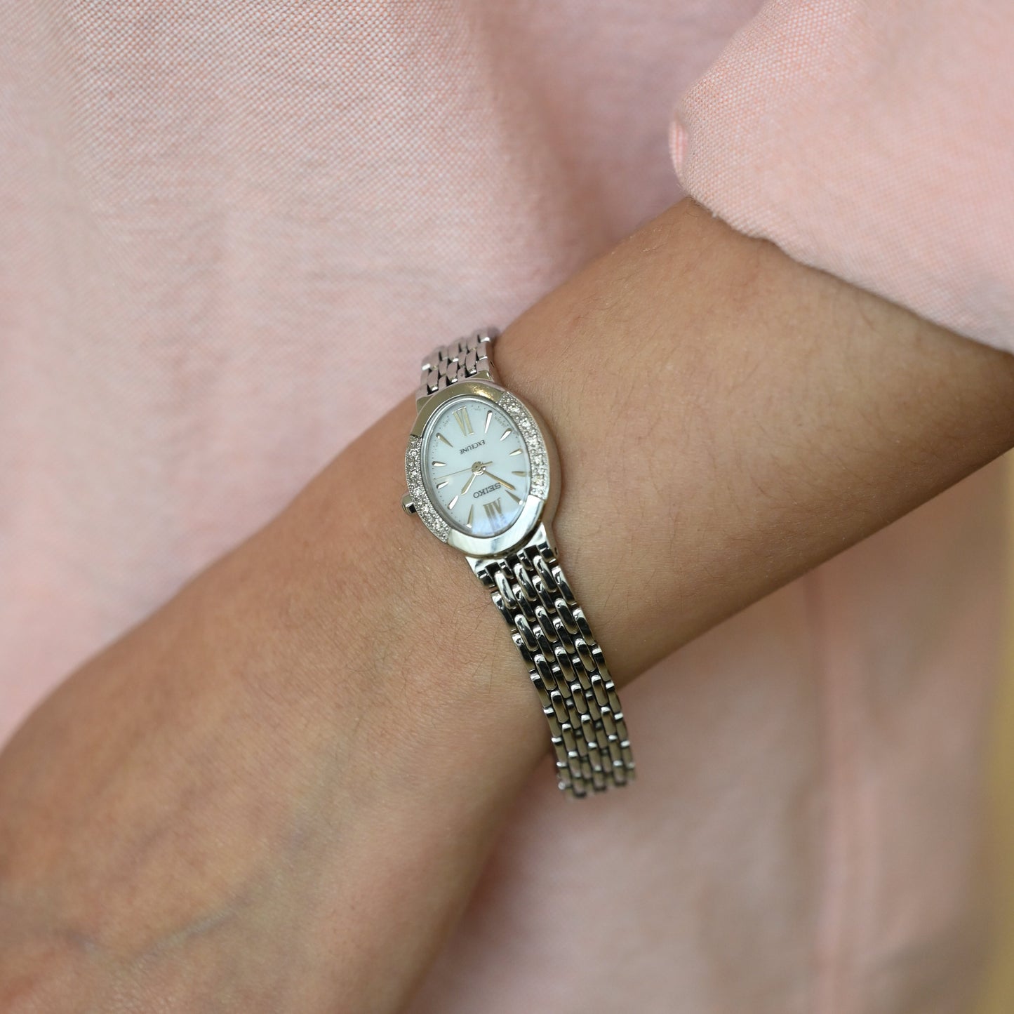 Seiko Exceline 7N0021 SS SS Solar