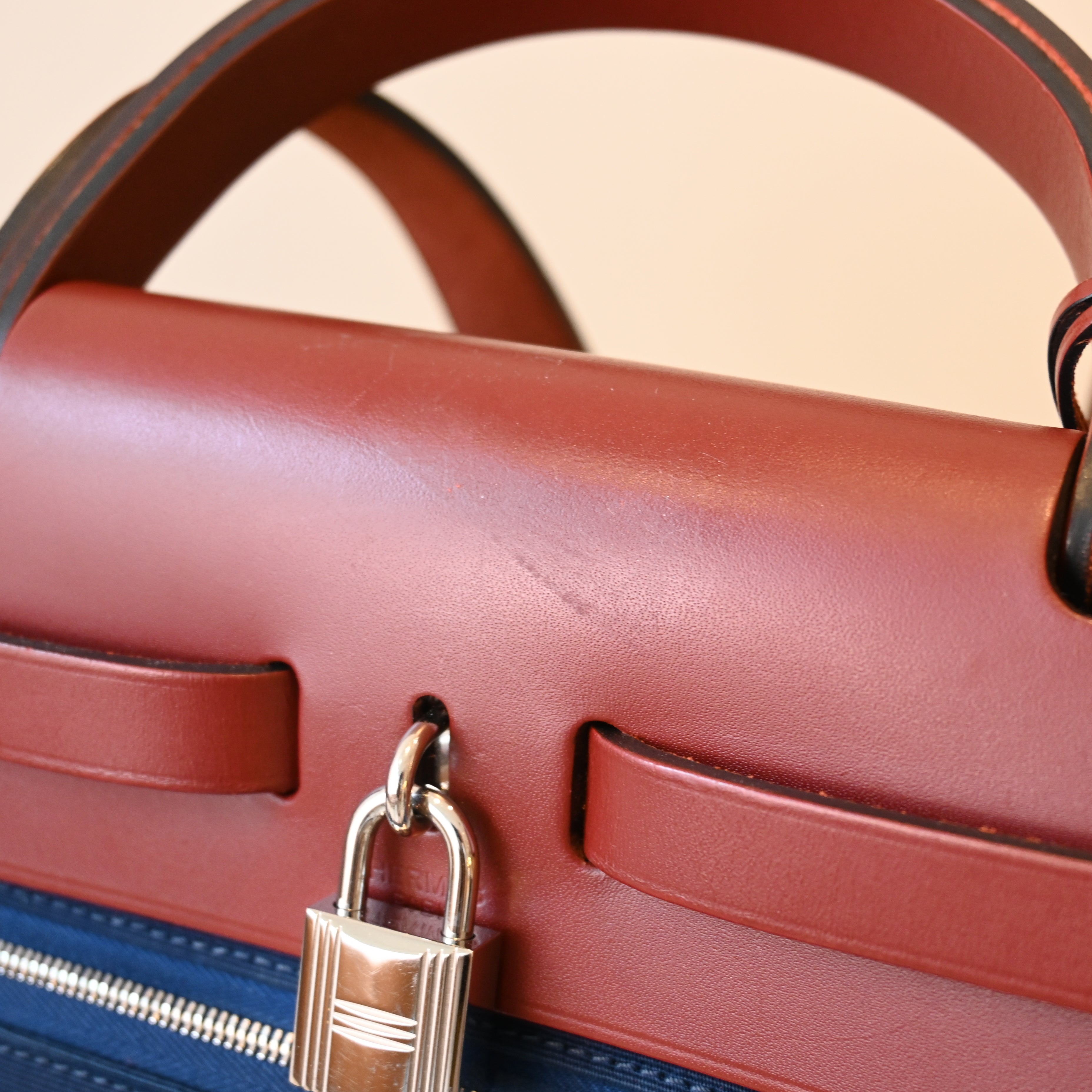 Hermes Zip 31 Toile Bag from 2015