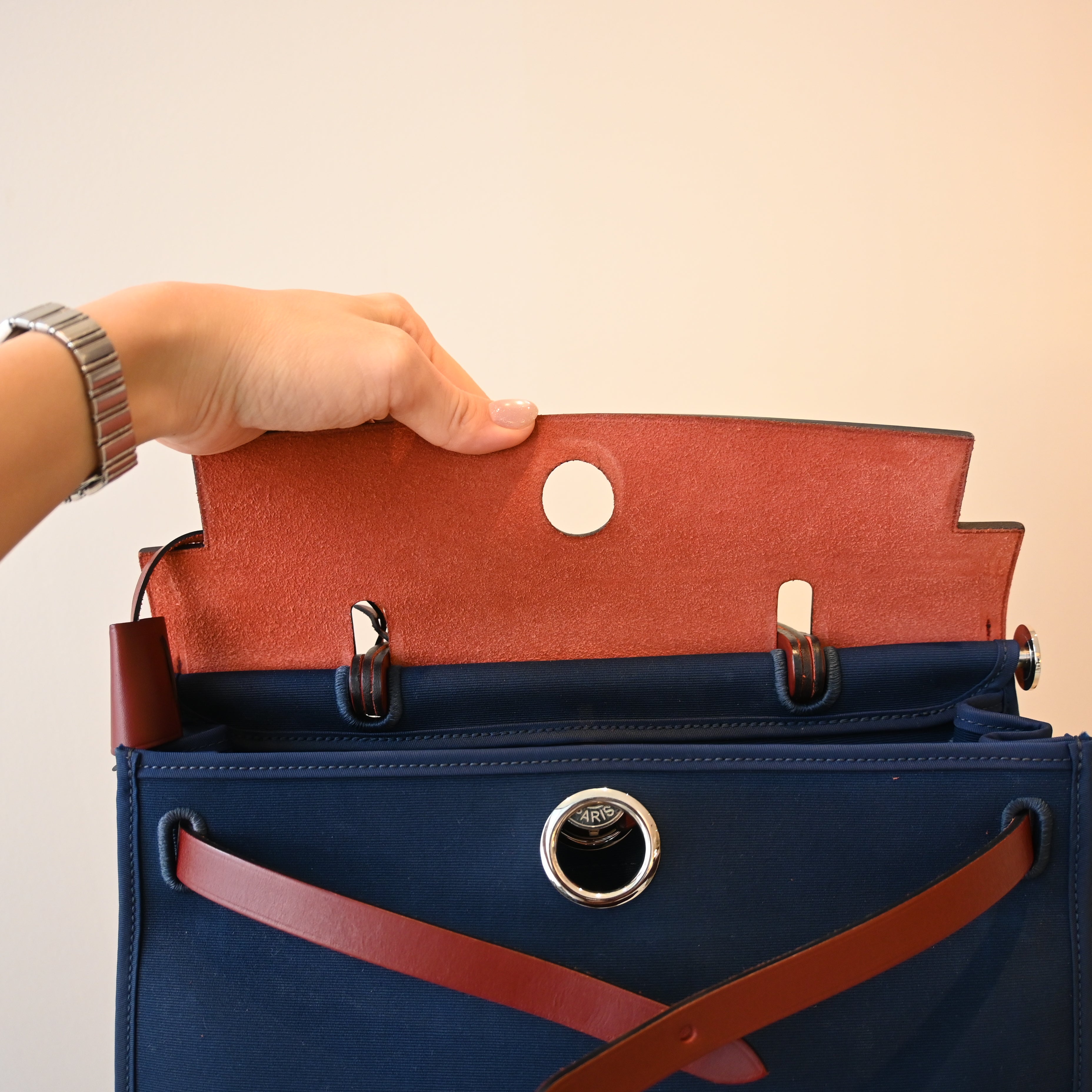 Hermes Zip 31 Toile Bag from 2015