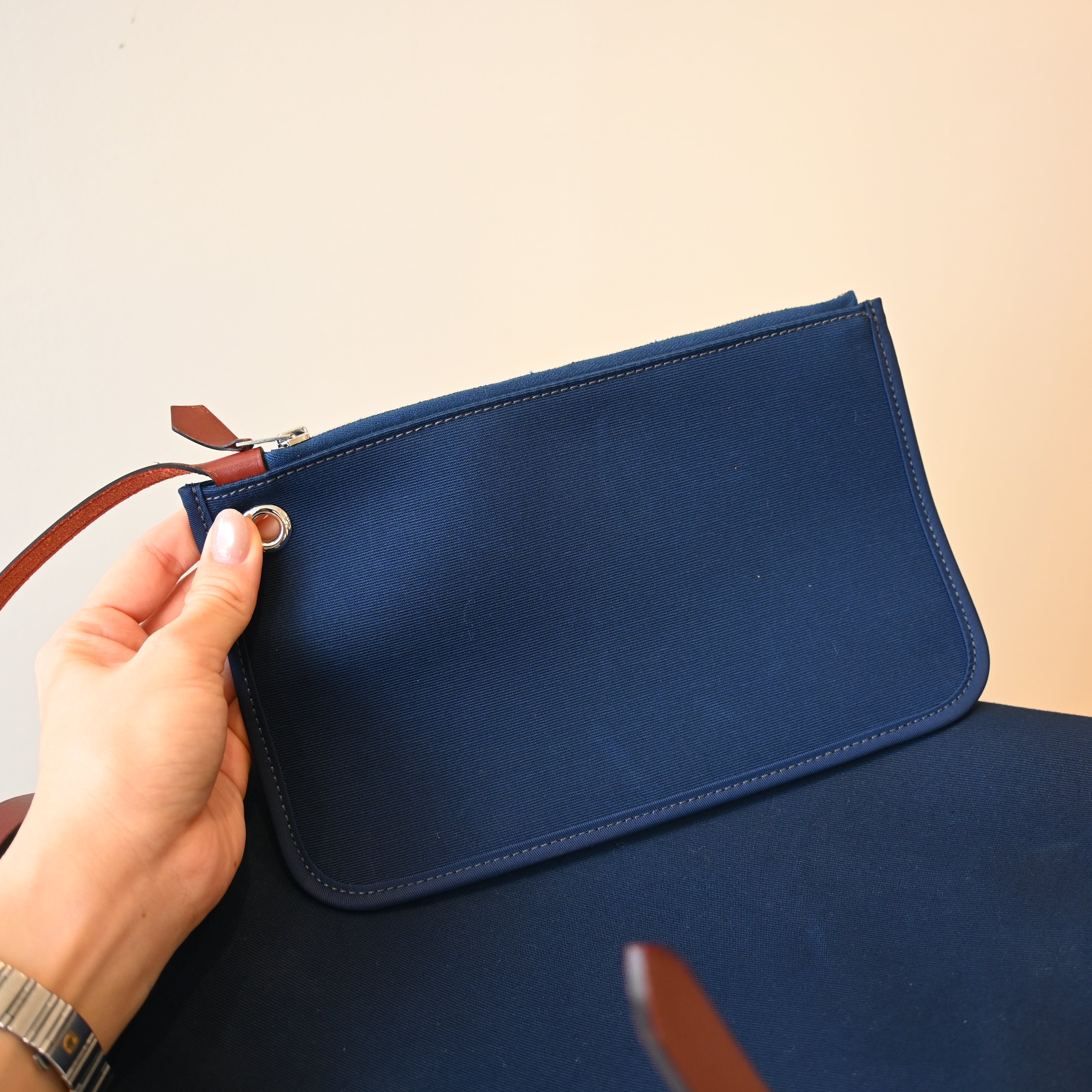 Hermes Zip 31 Toile Bag from 2015