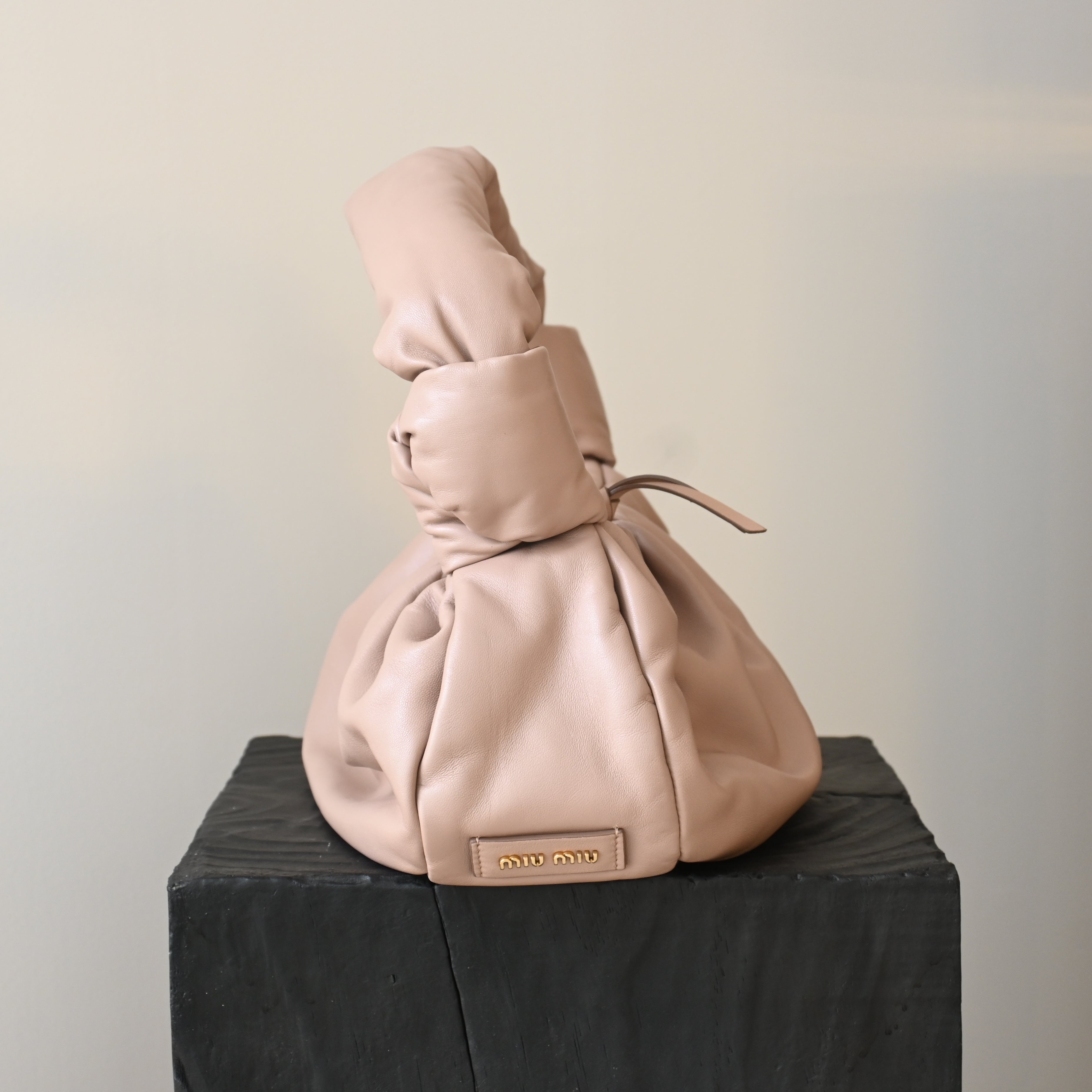 Miu Miu Knot Top Handle Bag