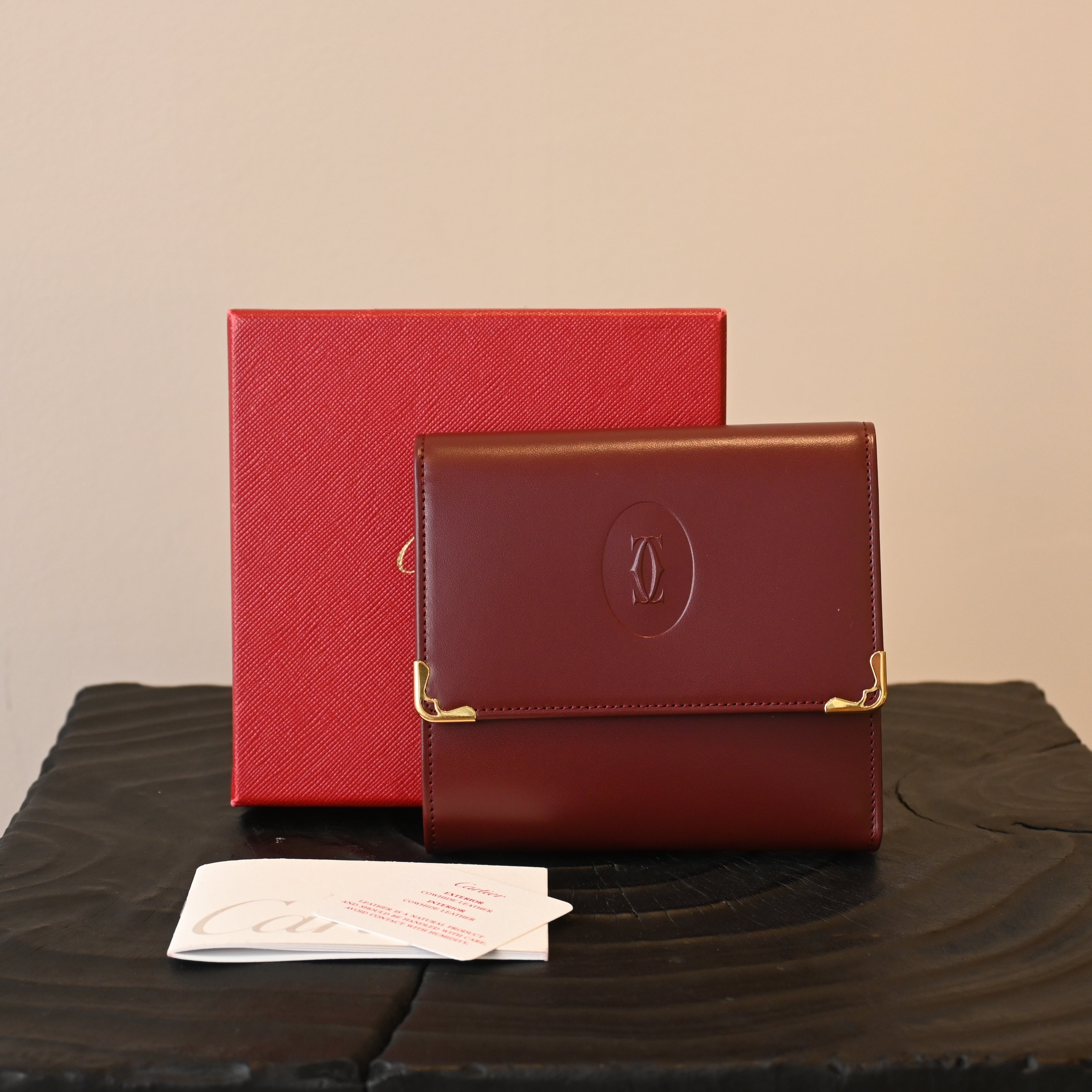 Cartier Must Line Compact Wallet